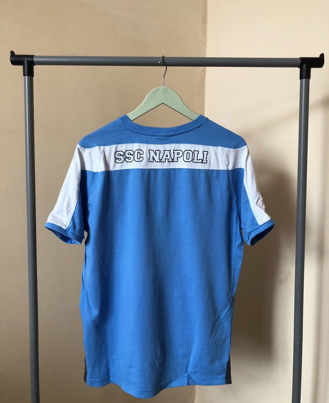 Macron FC Napoli Training Football T-Shirt Mens Size M Vintage Size US M / EU 48-50 / 2 - 4 Thumbnail