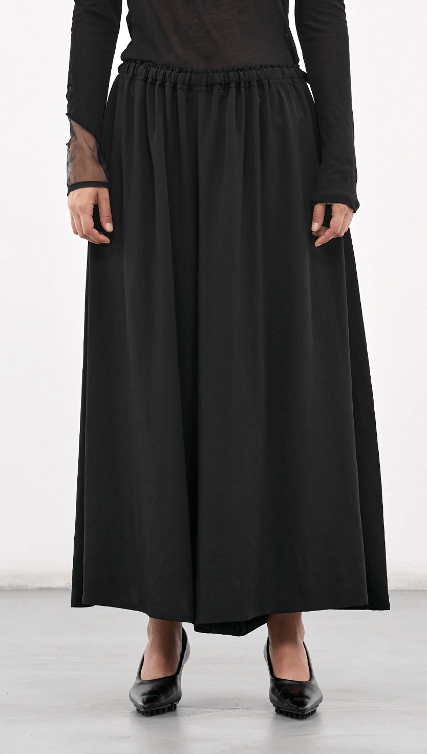 Yohji Yamamoto Yohji Yamamoto Collections - Crepe De Chine Skirt Pants Size 26" / US 2 / IT 38 - 9 Thumbnail