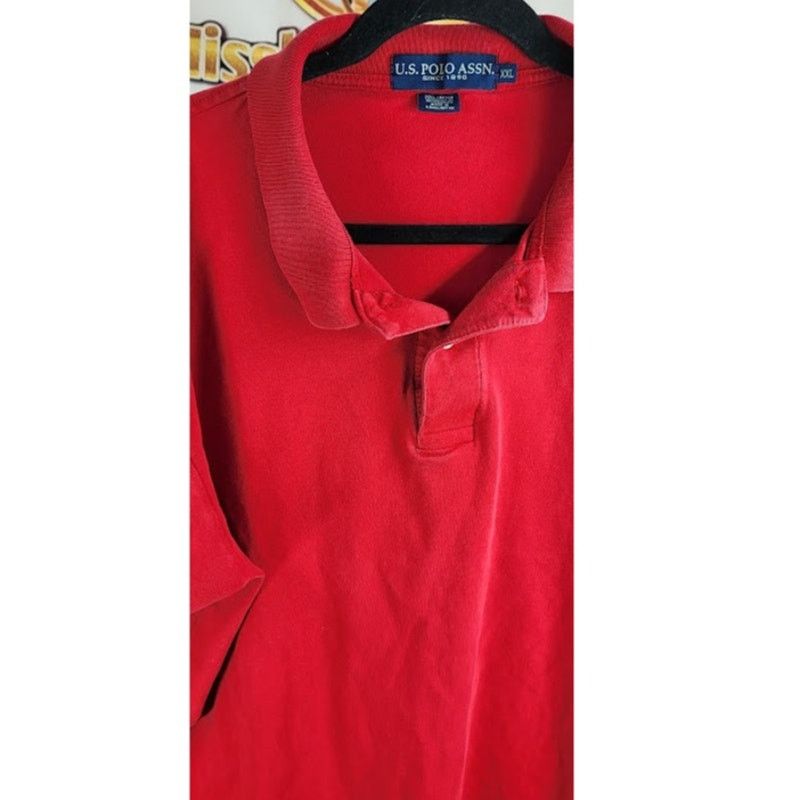 U.S. Polo Assn. U.S. Polo Assn Mens Red Classic Polo Shirt Size XXL Size US XXL / EU 58 / 5 - 4 Thumbnail