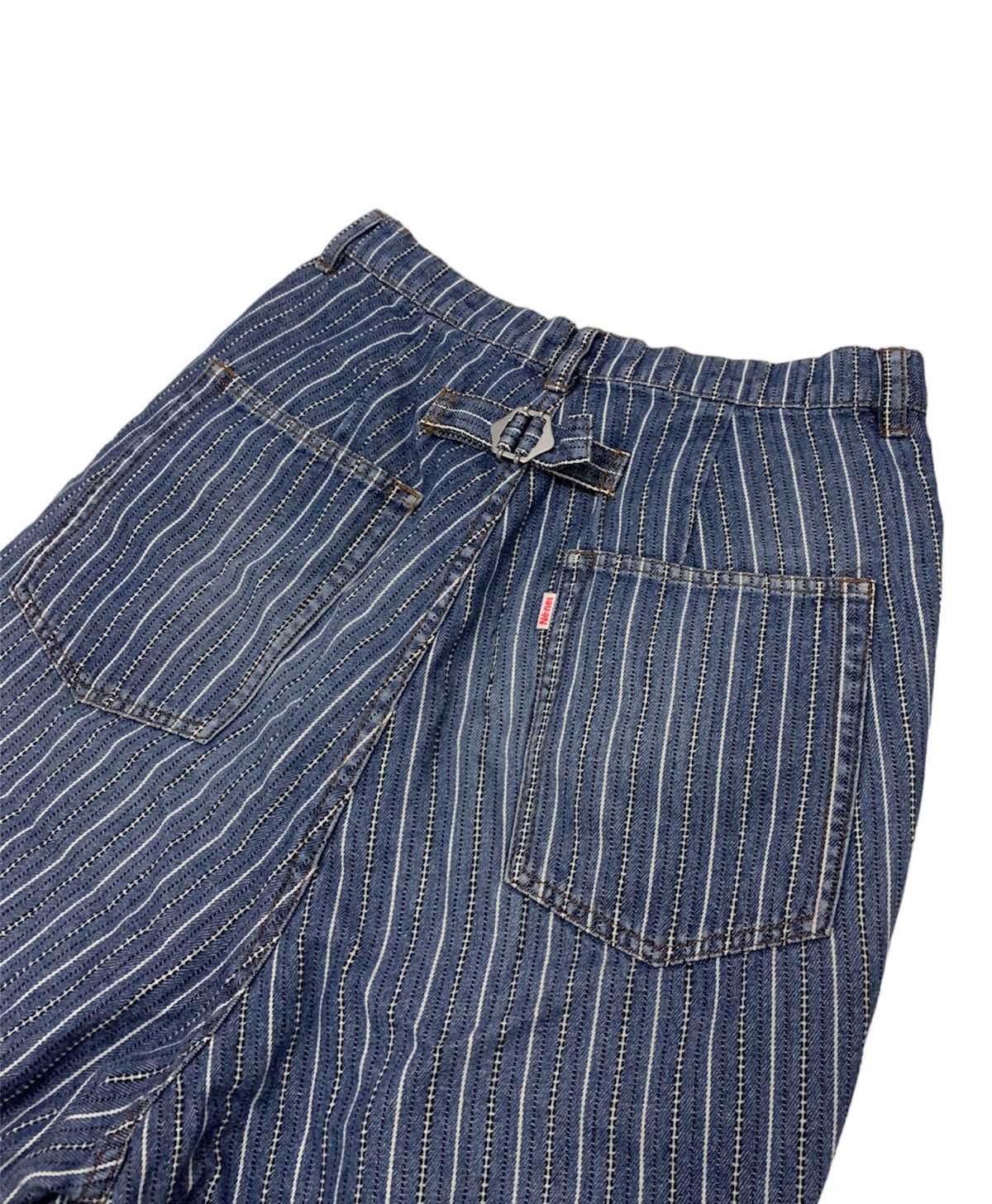 Issey Miyake × Ne-Net NE-NET JAPAN ISSEY MIYAKE DROP CROTCH BUCKLE PANTS Size US 31 - 3 Thumbnail