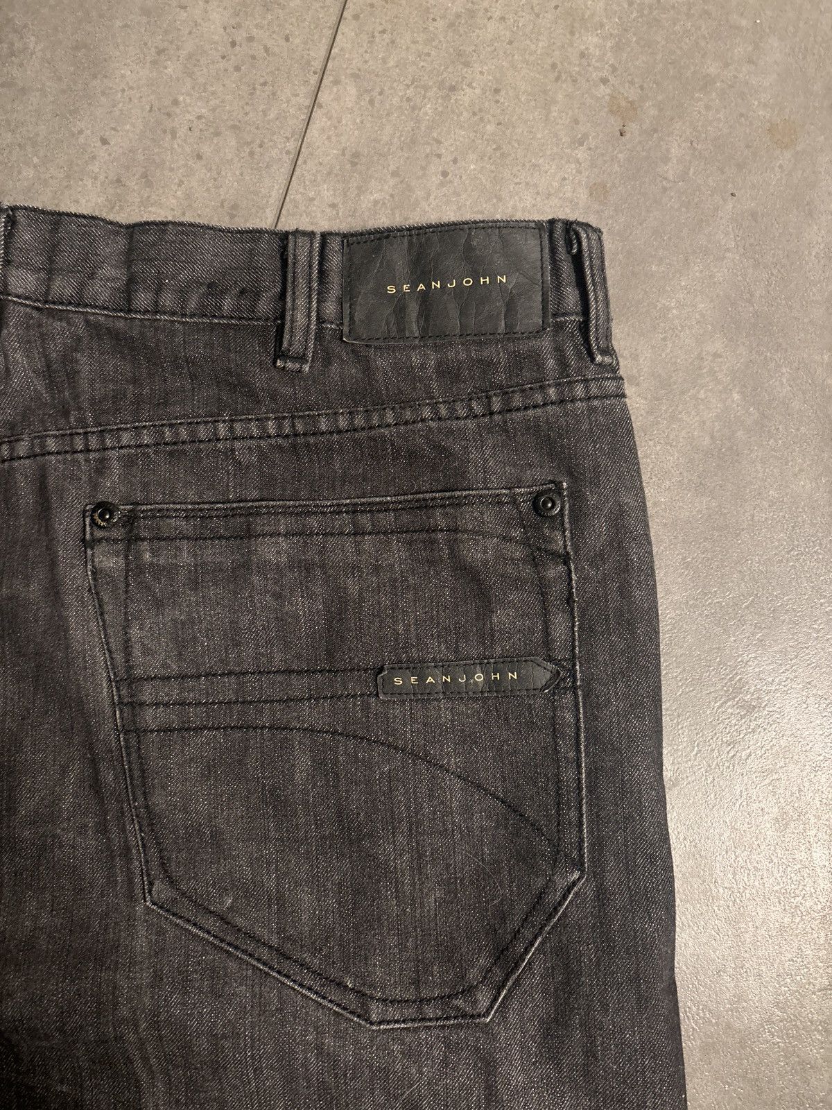 Sean John Vintage Sean John Baggy Black Jeans Size US 42 / EU 58 - 2 Thumbnail