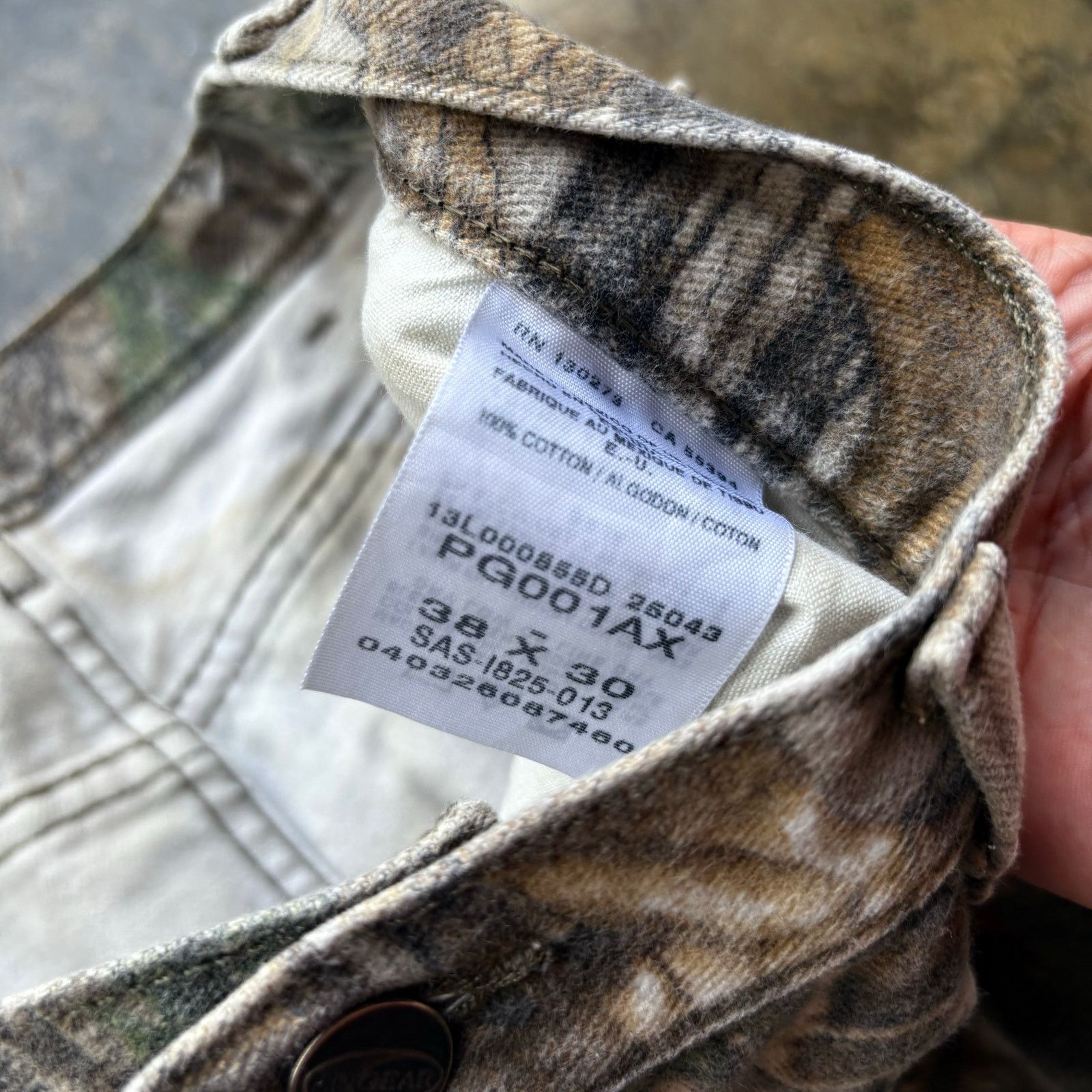 Wrangler Vintage Baggy 90s Wrangler Camo Jeans Size US 38 / EU 54 - 4 Thumbnail