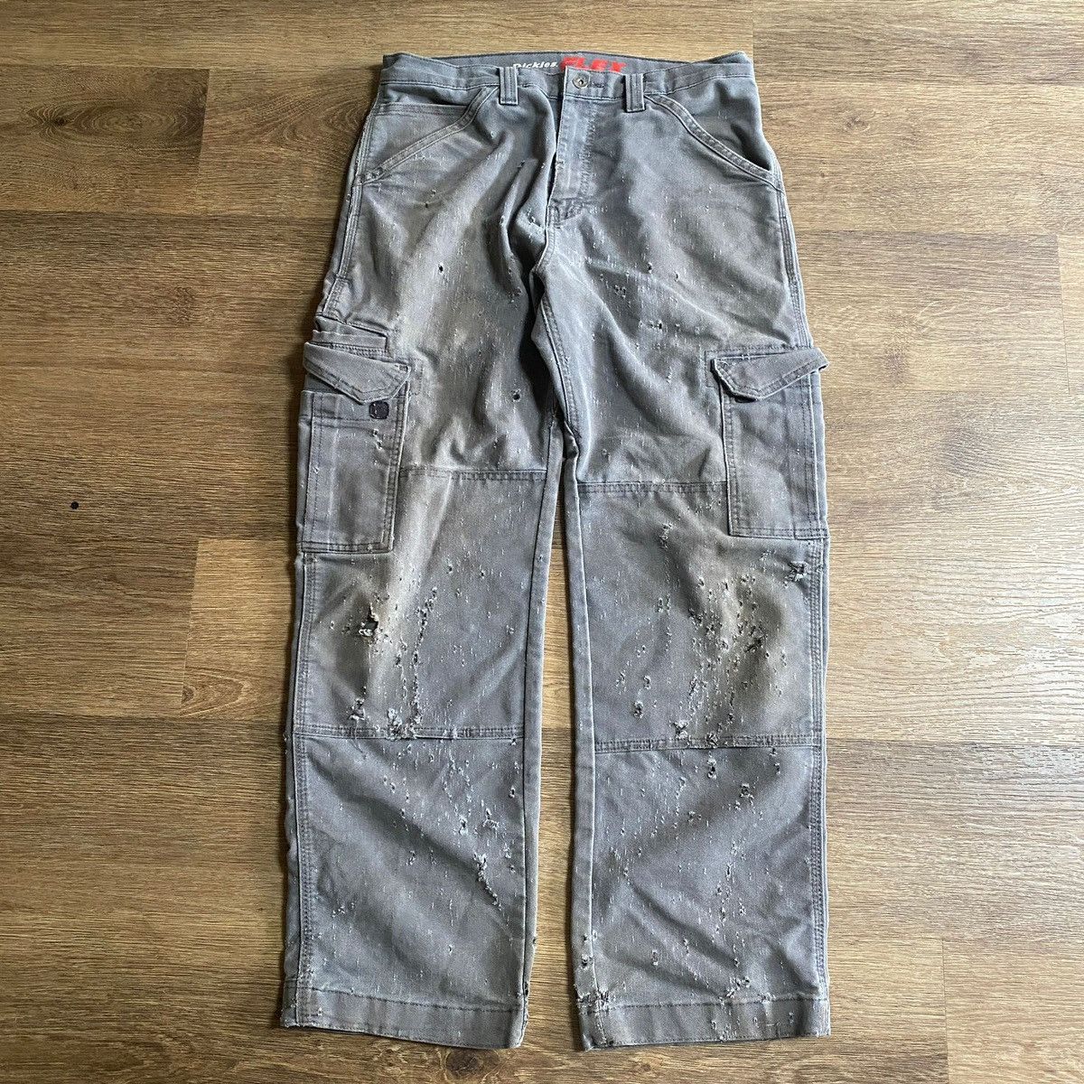 Dickies Dickies Grey Cargo Pants Grailed