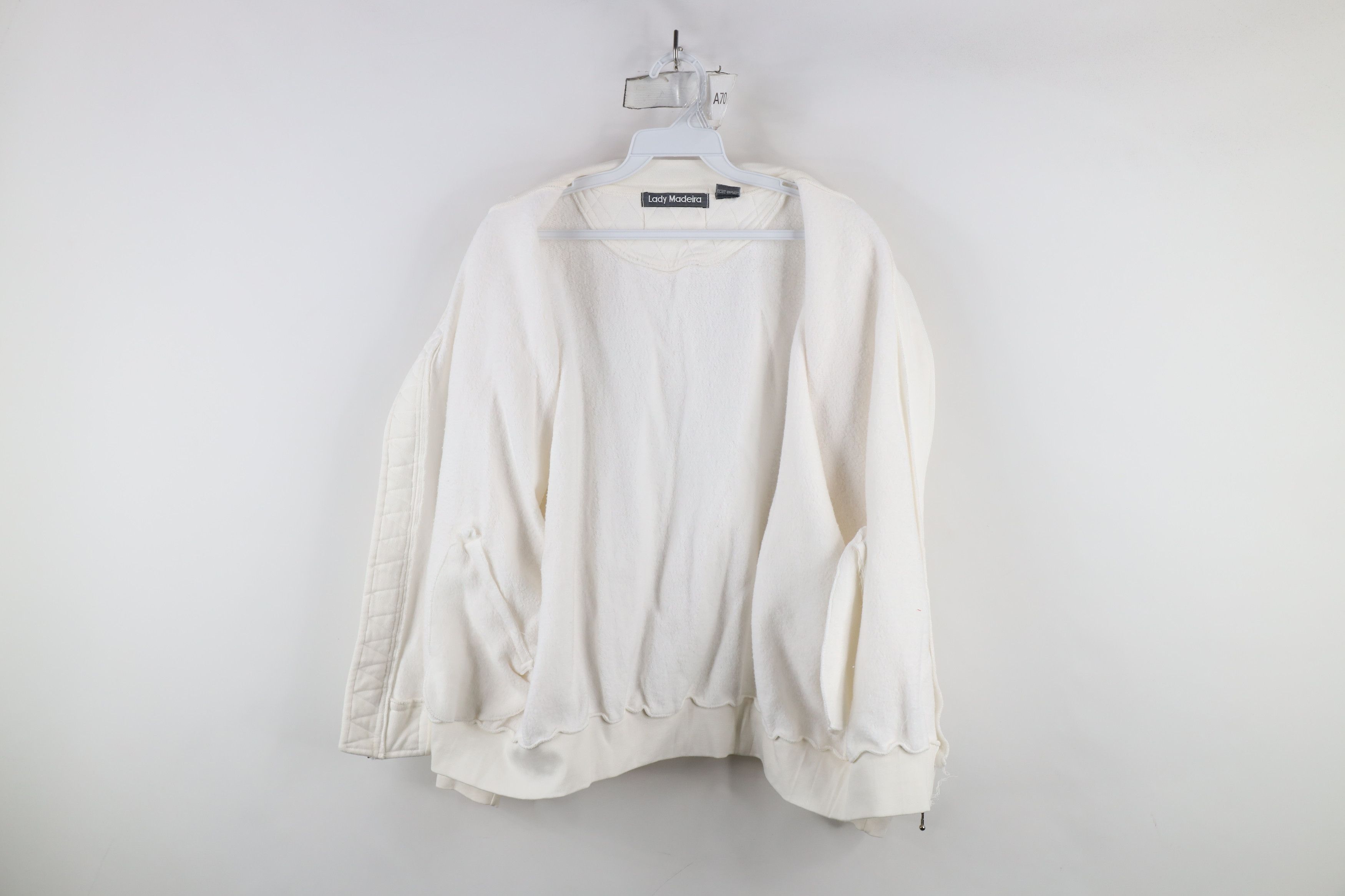 Vintage Vintage 90s Streetwear Full Zip Sweatshirt Bomber Jacket Size L / US 10 / IT 46 - 11 Thumbnail
