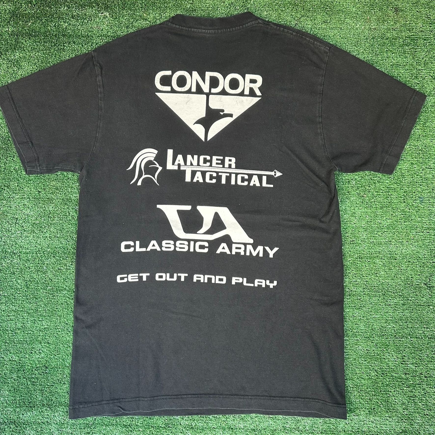 Vintage Vintage Y2K Airsoft GI Soldier T-Shirt Black M/L Tactical Mi Size US M / EU 48-50 / 2 - 5 Thumbnail