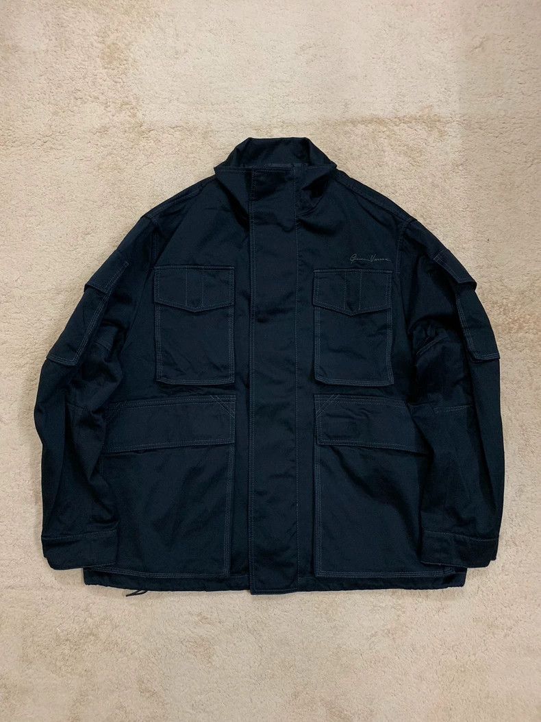Versace Versace Hunting jacket black jacket Size US XL / EU 56 / 4 - 2 Thumbnail