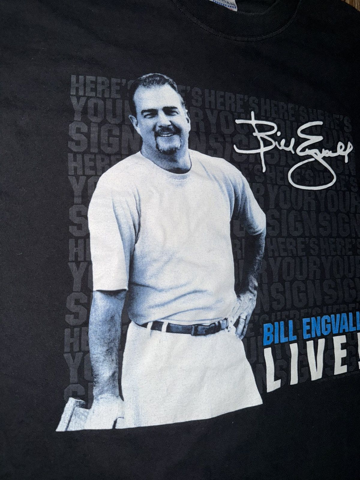 Gildan Vintage Bill Engvall Live! T Shirt Size XL Comedian 90s Size US XL / EU 56 / 4 - 5 Thumbnail