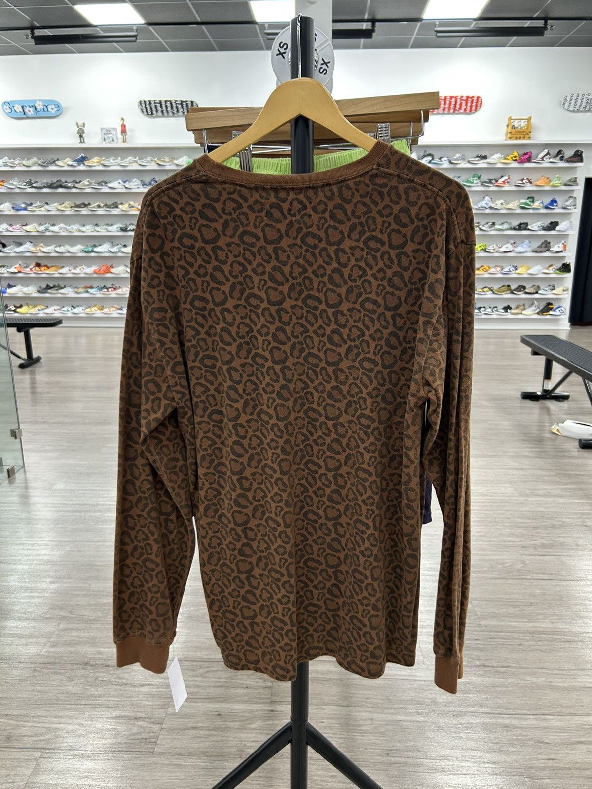 Kith Kith Cheetah Print Box Logo Longsleeve Size US L / EU 52-54 / 3 - 3 Thumbnail