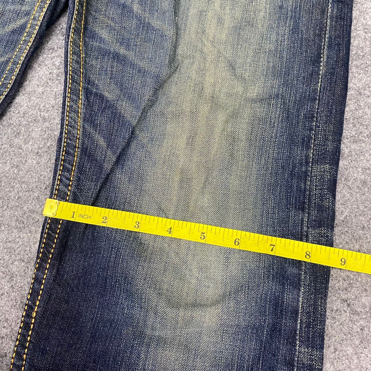 If Six Was Nine 💥 Need Gone💥 Edwin Exclusive Vintage Distressed Denim Size US 32 / EU 48 - 7 Thumbnail