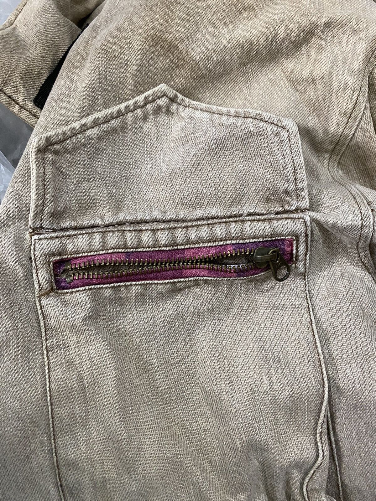 Swagger 90's SWAGGER M65 Big pocket denim Heavy jacket Size US XL / EU 56 / 4 - 12 Thumbnail