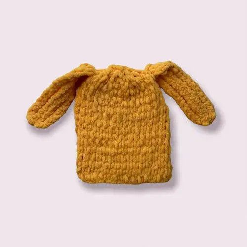 Handmade Handmade Knitted Balaclava Bunny Style Tiktok Size ONE SIZE - 2 Thumbnail