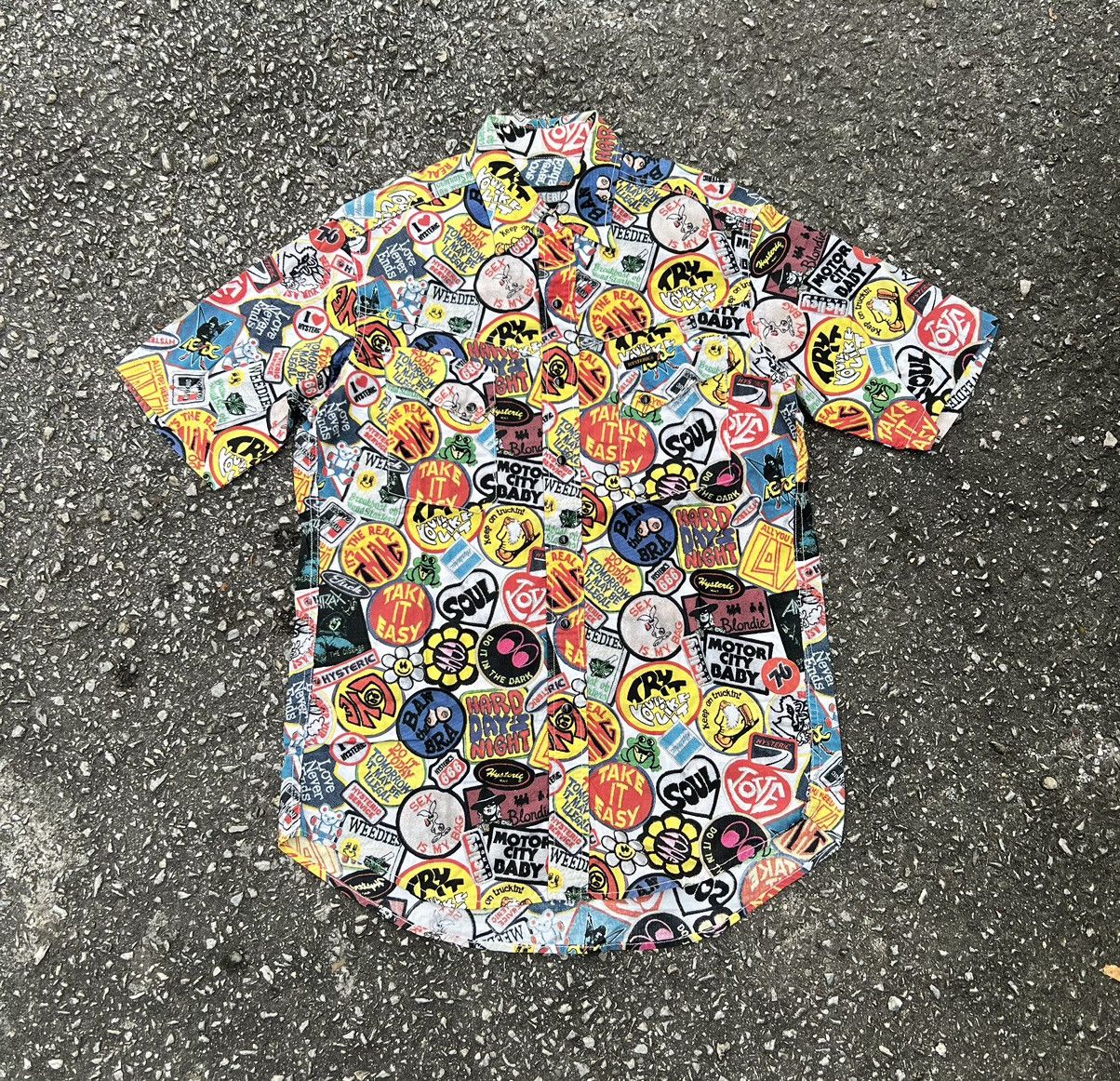 Hysteric Glamour VINTAGE HYSTERIC GLAMOUR JAPANESE BRAND SHIRT BUTTONS UP Size US L / EU 52-54 / 3 - 2 Thumbnail