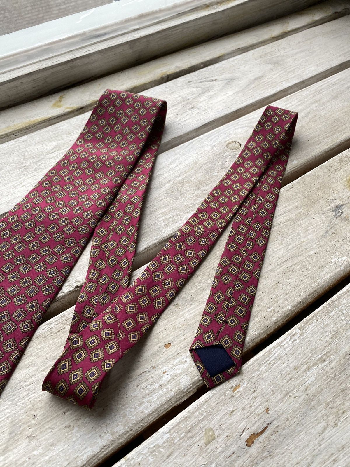 Designer × Stefano Ricci Stefano Ricci Men’s Tie Pure Silk Geometric Size ONE SIZE - 3 Thumbnail