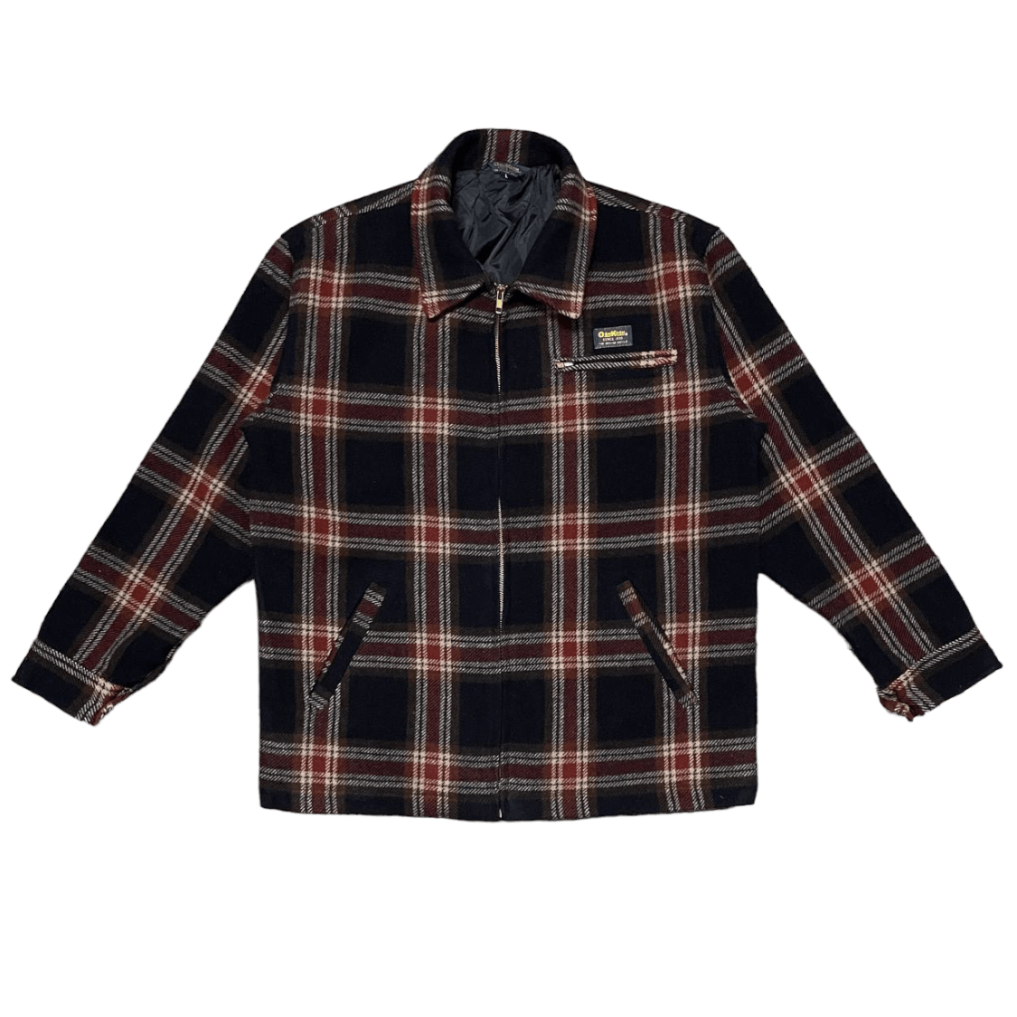 Oshkosh Vintage Oshkosh Wool jacket Plaid Size US L / EU 52-54 / 3 - 1 Thumbnail
