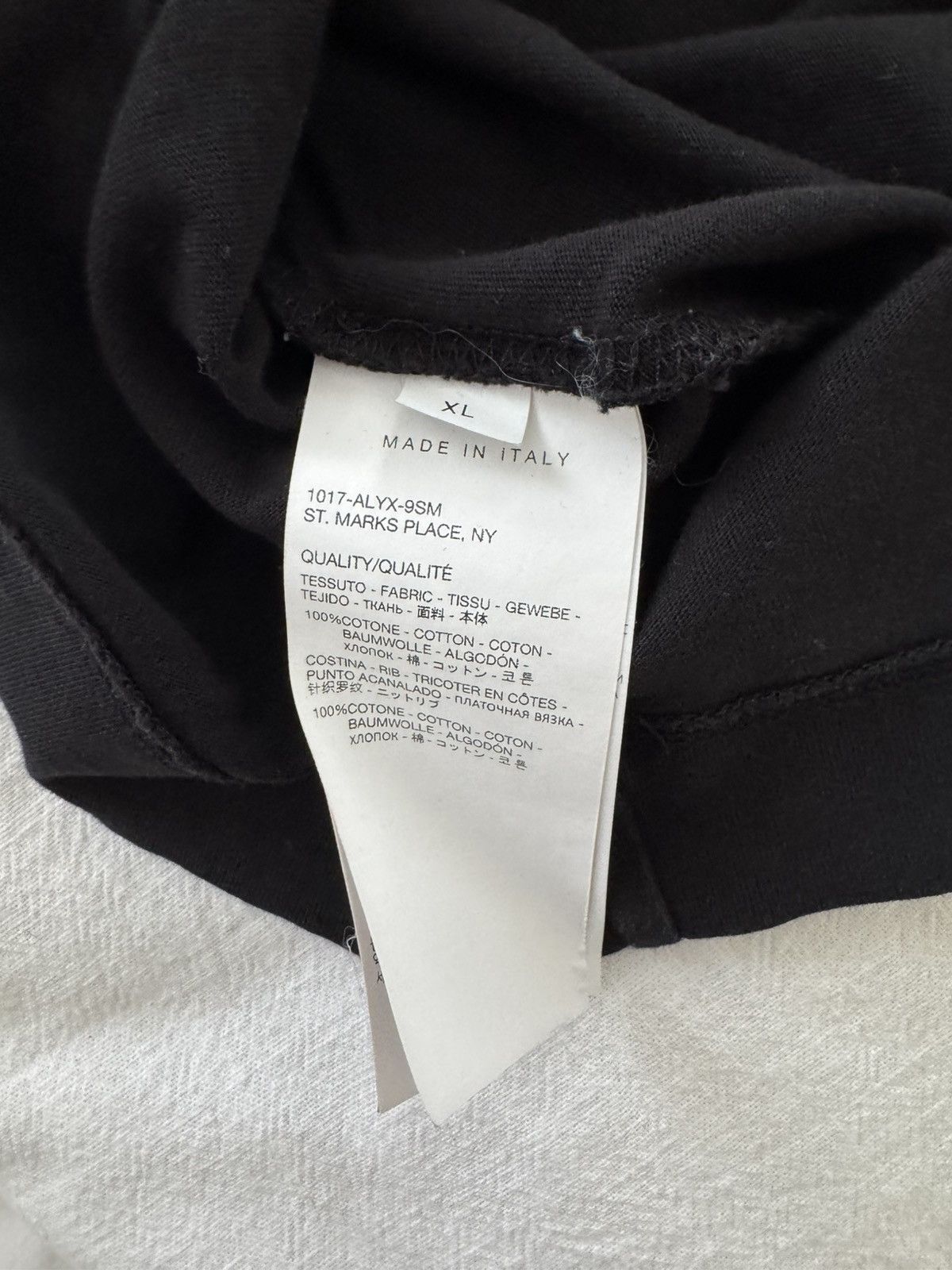 1017 ALYX 9SM 1017 ALYX 9SM Logo T-Shirt Size US XL / EU 56 / 4 - 5 Thumbnail