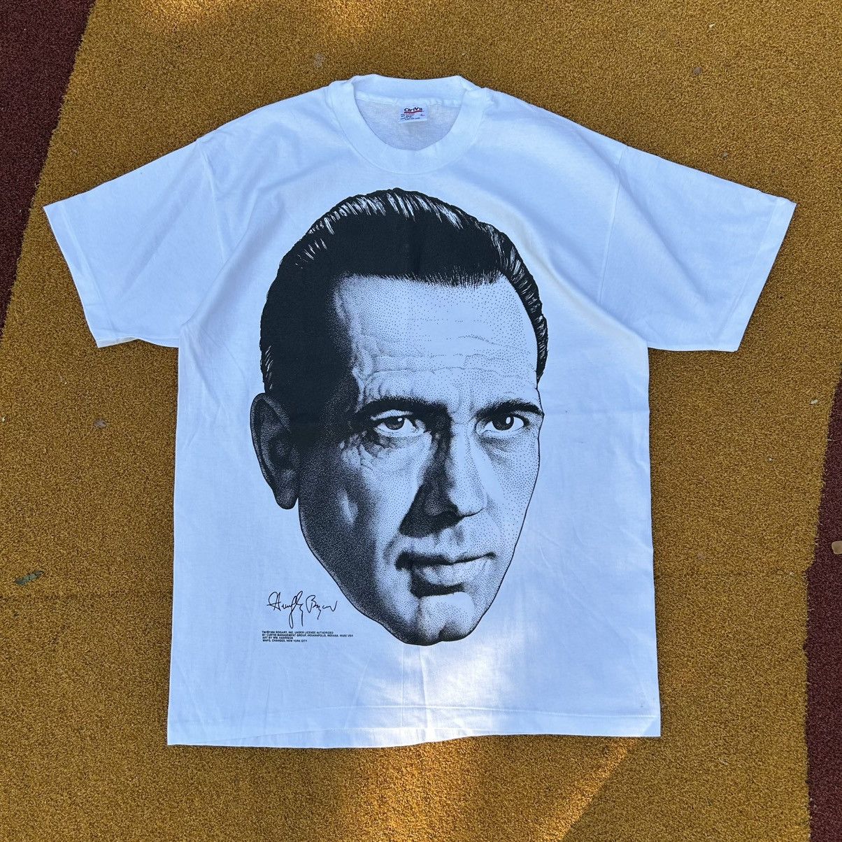 Band Tees Vintage humphrey bogart 1994 shirt Size US L / EU 52-54 / 3 - 6 Thumbnail