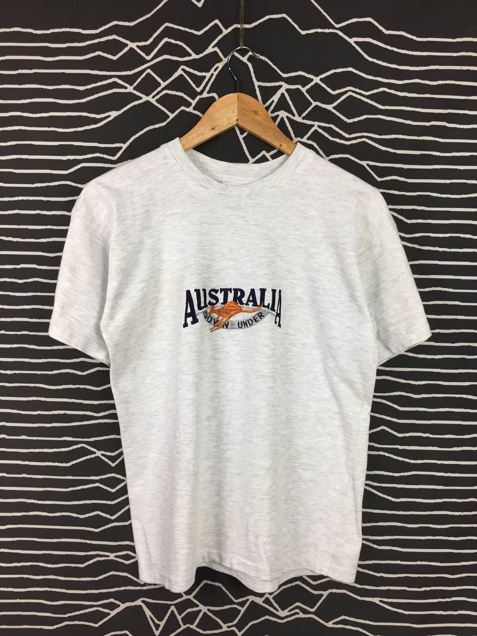 Vintage Vtg Down Under Australia Embroidered Logo Tee Size US M / EU 48-50 / 2 - 2 Thumbnail