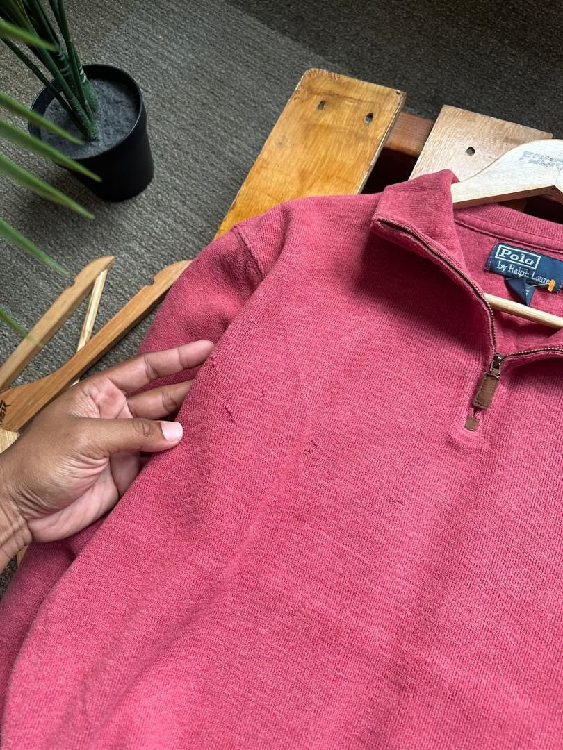 Polo Ralph Lauren POLO RALPH LAUREN HALF ZIPPER RARE COLOUR! Size US M / EU 48-50 / 2 - 3 Thumbnail