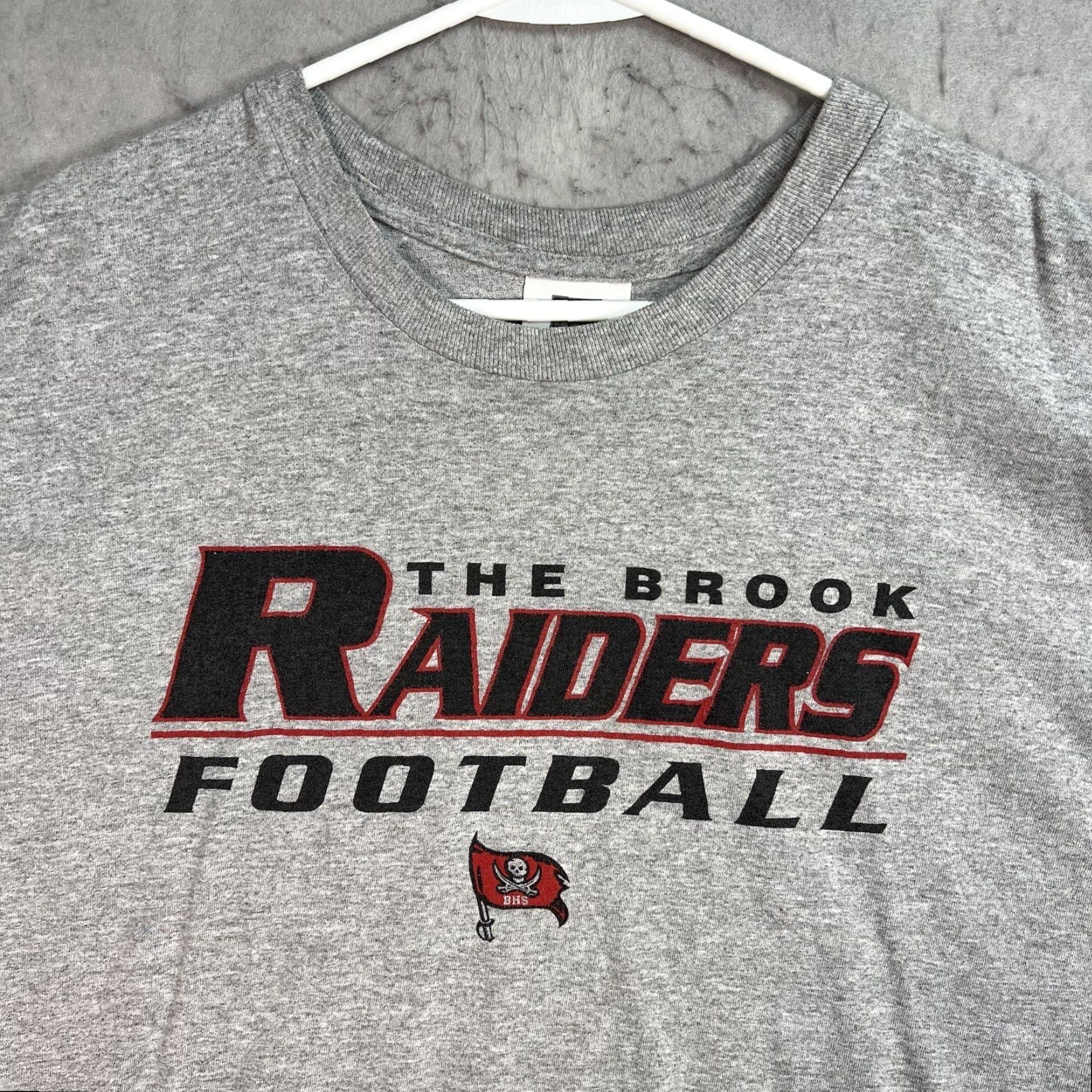 Nike VTG Nike The Brook Raiders Football T Shirt Gray Mens 2XL Adult Short Sleeve Cotton Graphic Tee 2000s Decade 2000s Size US XXL / EU 58 / 5 - 4 Thumbnail