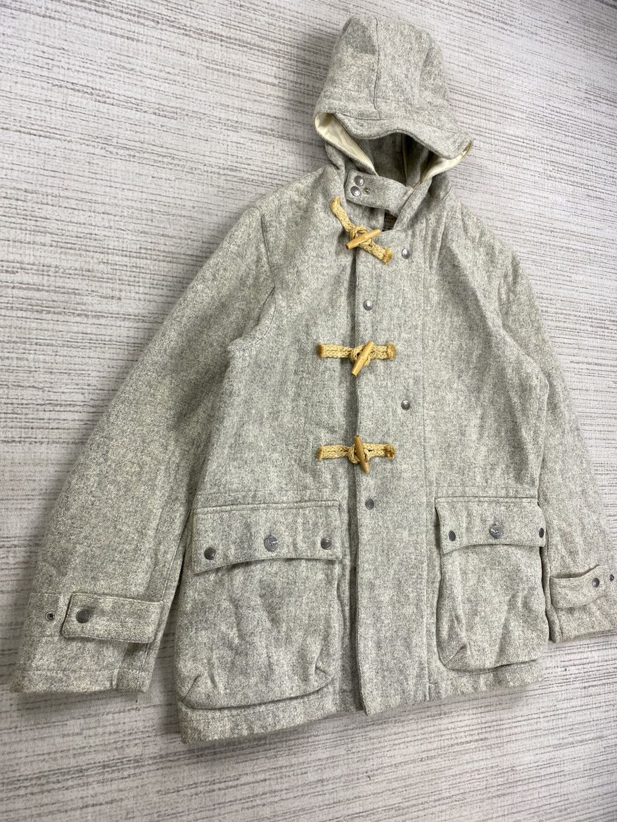Engineered Garments 🔥STEAL VEngineered Garments Wool Duffle Coat Jacket Size US M / EU 48-50 / 2 - 3 Thumbnail