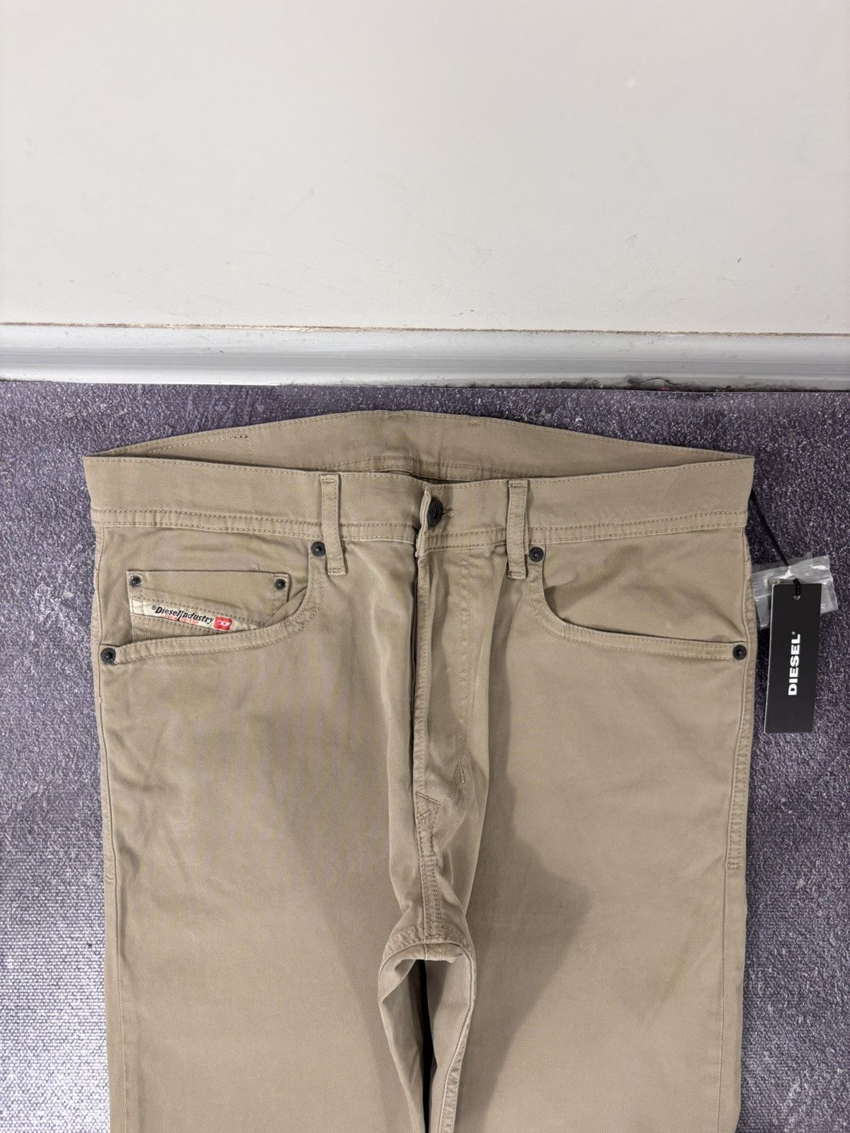 Diesel Diesel NWT Men’s Chino Pants Trousers Beige Tan Slim Size US 31 - 5 Thumbnail