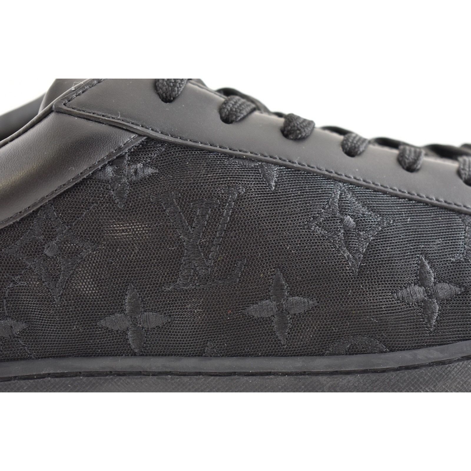 Louis Vuitton Louis Vuitton Luxembourg Tattoo Black Monogram LV Low Size US 10 / EU 43 - 6 Thumbnail