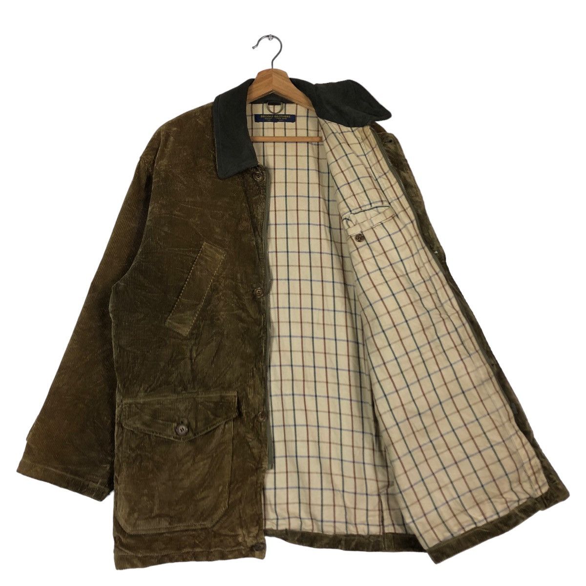 Japanese Brand 🔥Vtg Chore Jacket Brooks Brother Tartan Design Lining Size US M / EU 48-50 / 2 - 11 Thumbnail