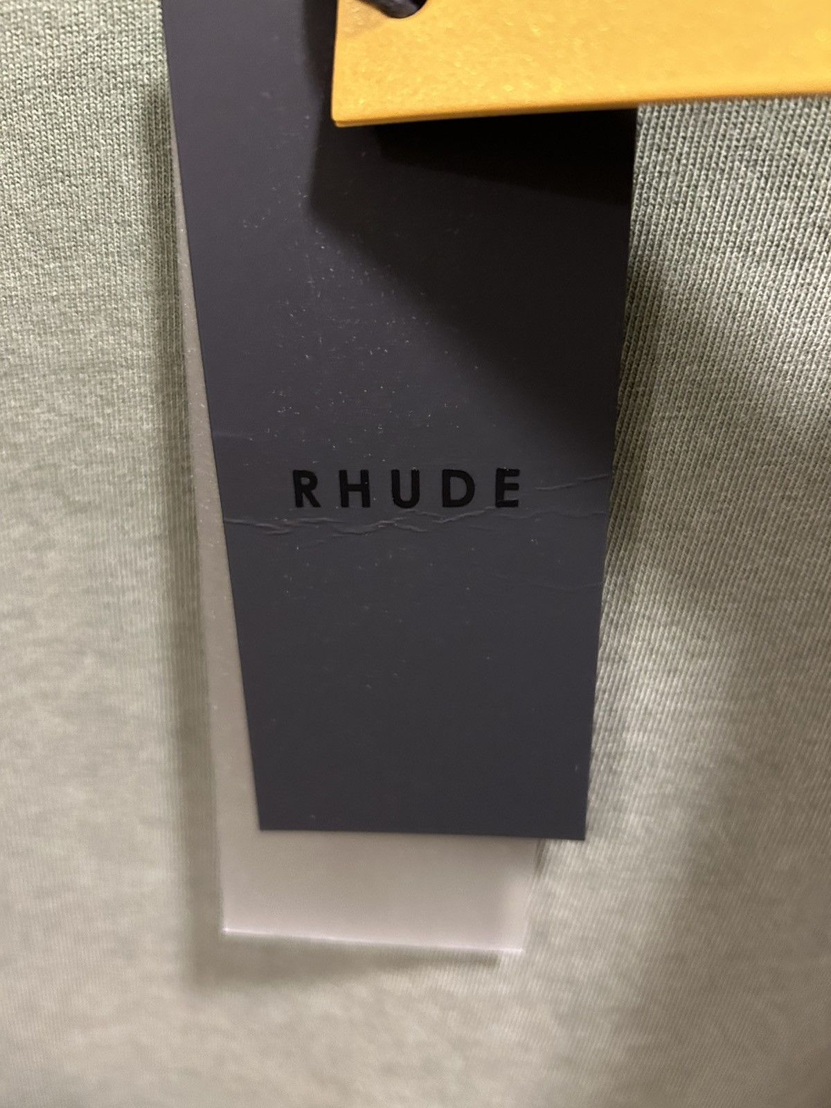 Rhude Rhude sundry olive reverse tee Size US S / EU 44-46 / 1 - 6 Thumbnail
