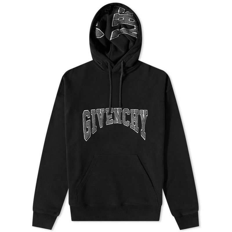 Givenchy Givenchy FW22 Flocked Patch Hoodie Matthew Williams Size US S / EU 44-46 / 1 - 1 Thumbnail