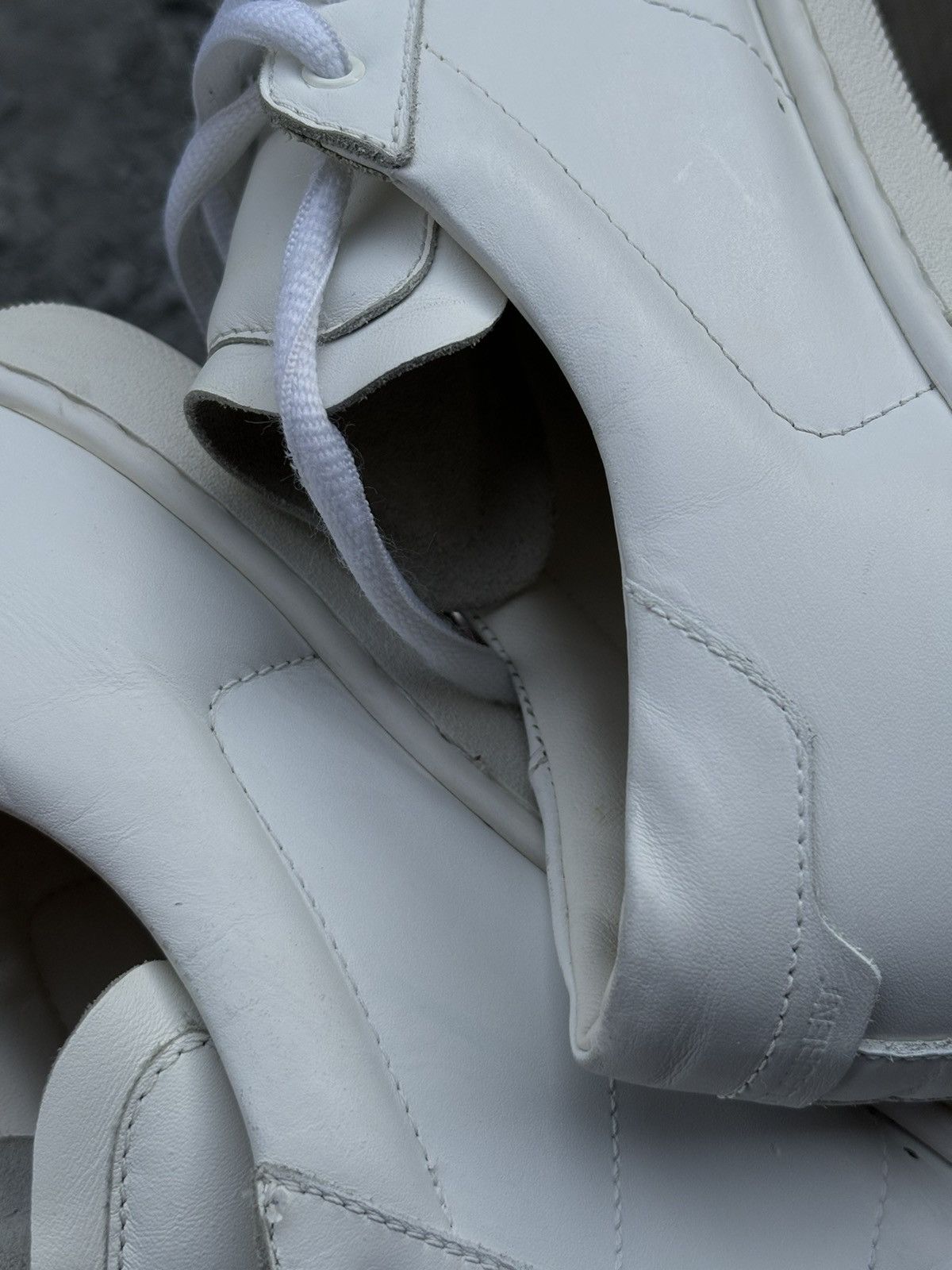Saint Laurent Paris YSL Paris SL/01 Signature Court Classic Leather Low Top Sneaker Shoes Trainers Size US 10 / IT 40 - 20 Thumbnail