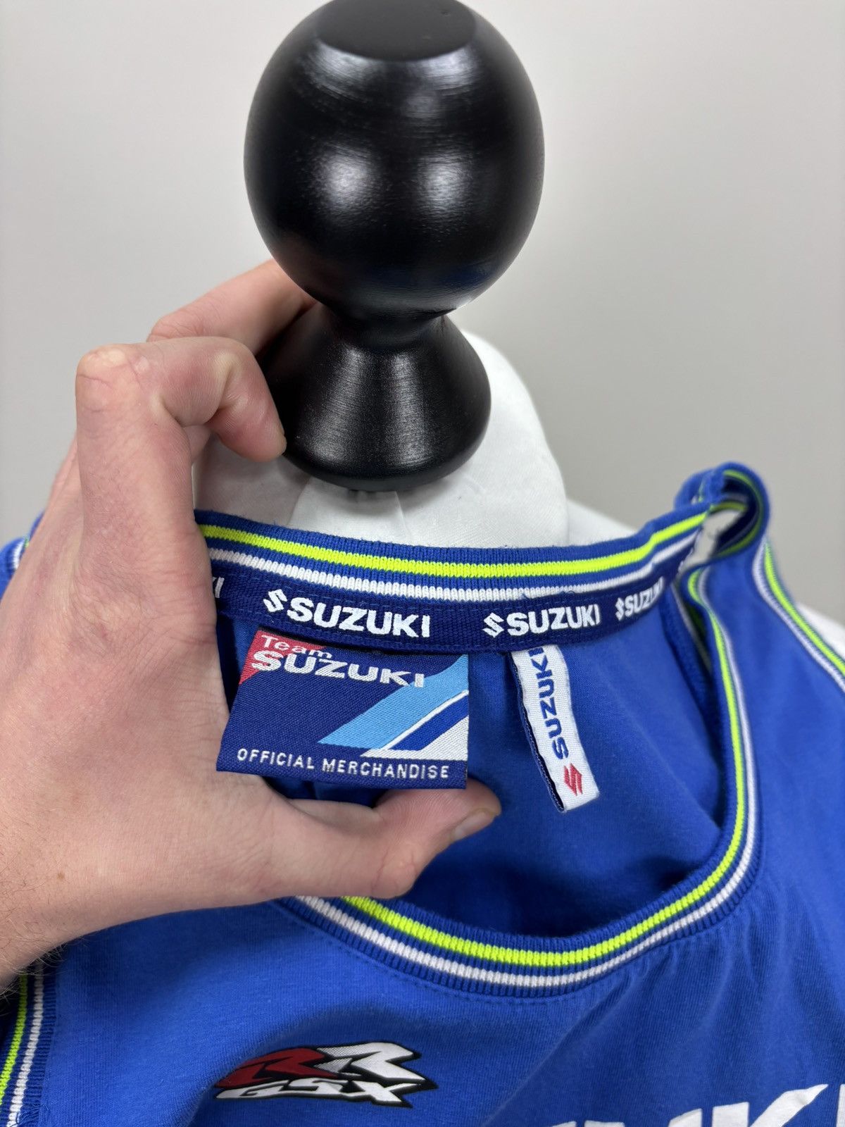 Other Mens top t shirt Suzuki Team Size S/M Color Blue Size US S / EU 44-46 / 1 - 9 Thumbnail