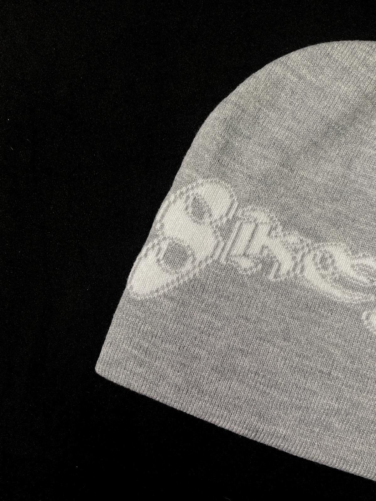 Japanese Brand Rare District8ny 8key Motorgang No Cuff Knit Gray Beanie Hat Size ONE SIZE - 2 Thumbnail