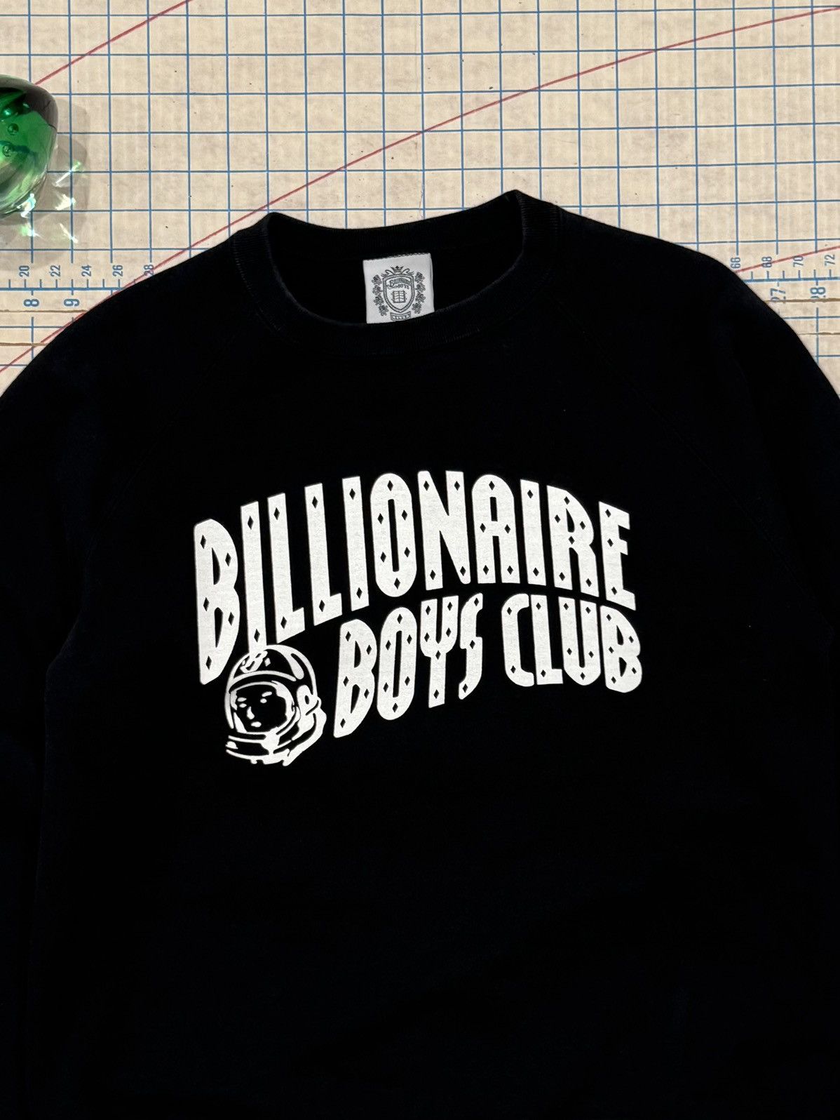 Billionaire Boys Club Billionaire Boys Club Black Spell Out Crewneck Made in Japan Size US M / EU 48-50 / 2 - 3 Thumbnail
