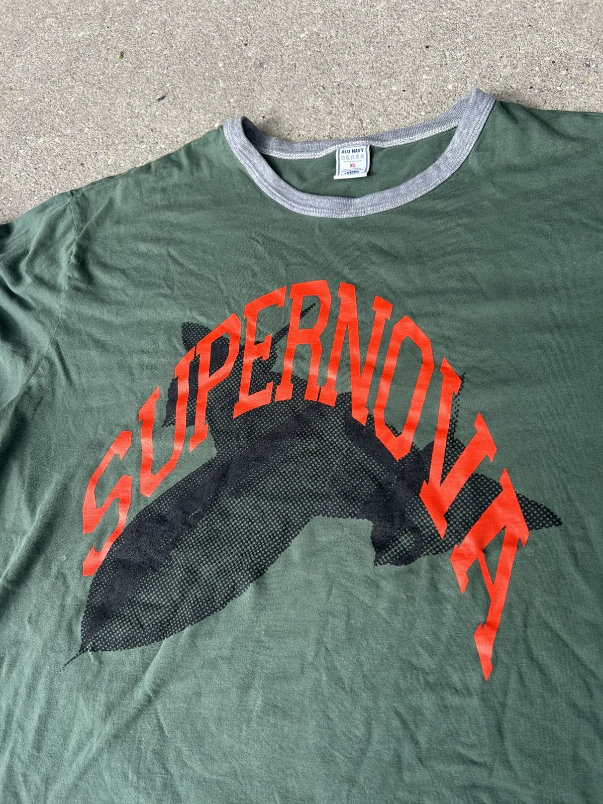 Other 1/1 Your World Supernova sr71 green ringer graphic tee Size US XL / EU 56 / 4 - 2 Thumbnail