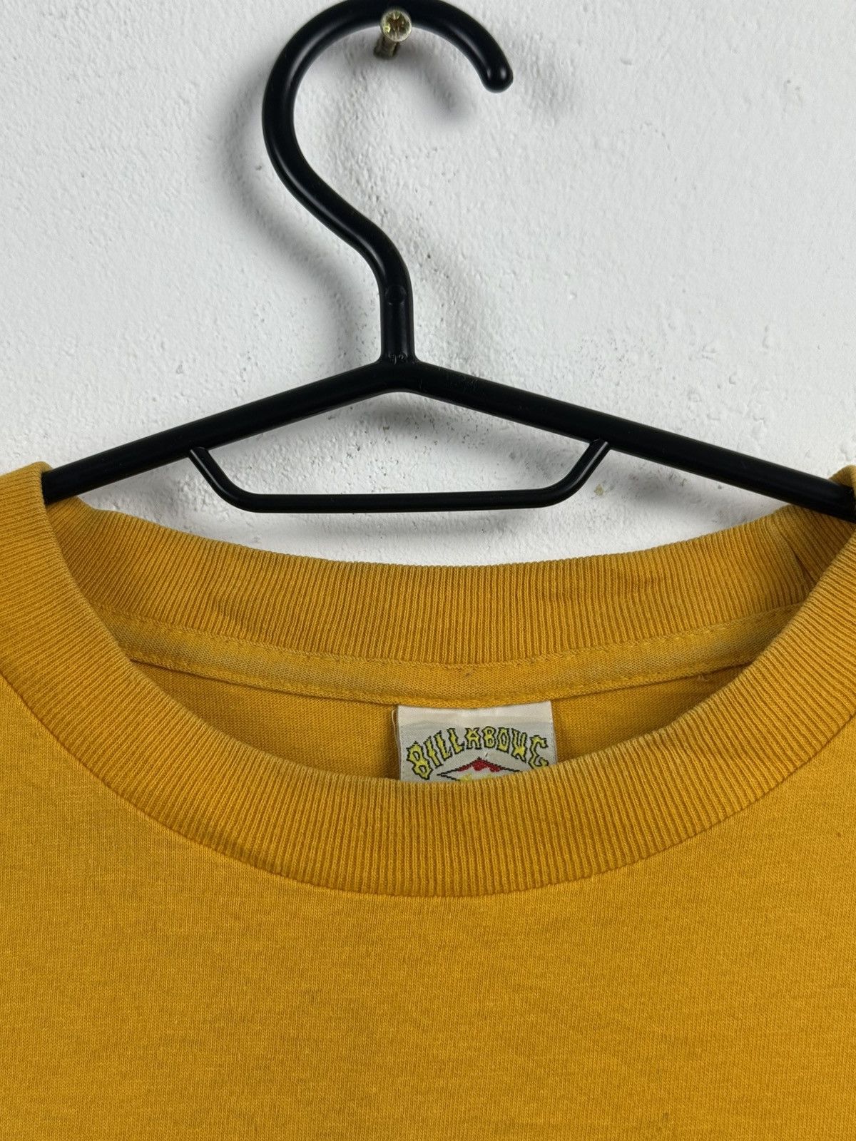 Billabong Vintage 90s Y2K Billabong Big Double Logo Yellow Longsleeve Size US L / EU 52-54 / 3 - 5 Thumbnail