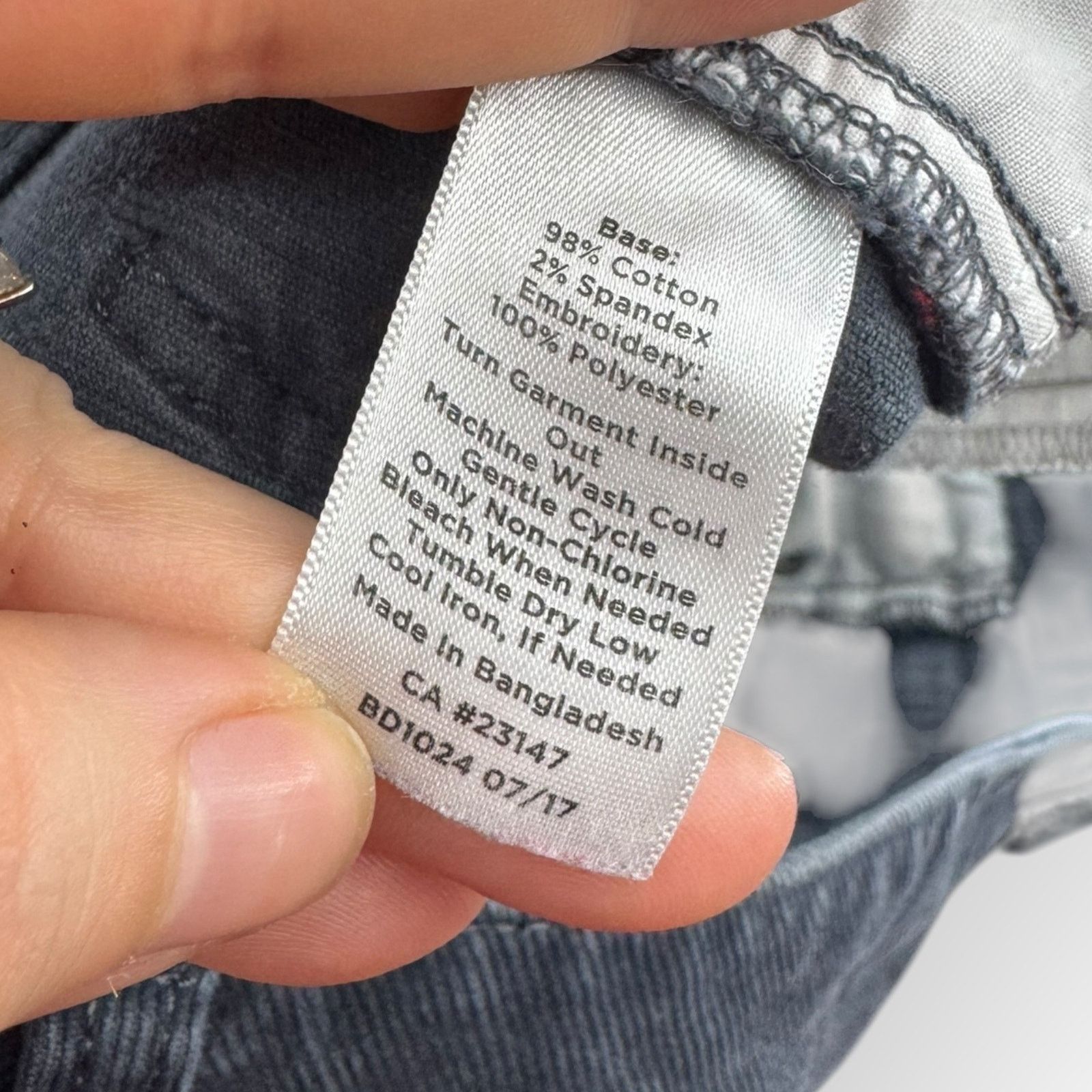 Robert Talbott Talbots Gray Corduroy Scottie Dog Embroidered Pants Women 14 Size 36" / US 14 / IT 50 - 7 Thumbnail