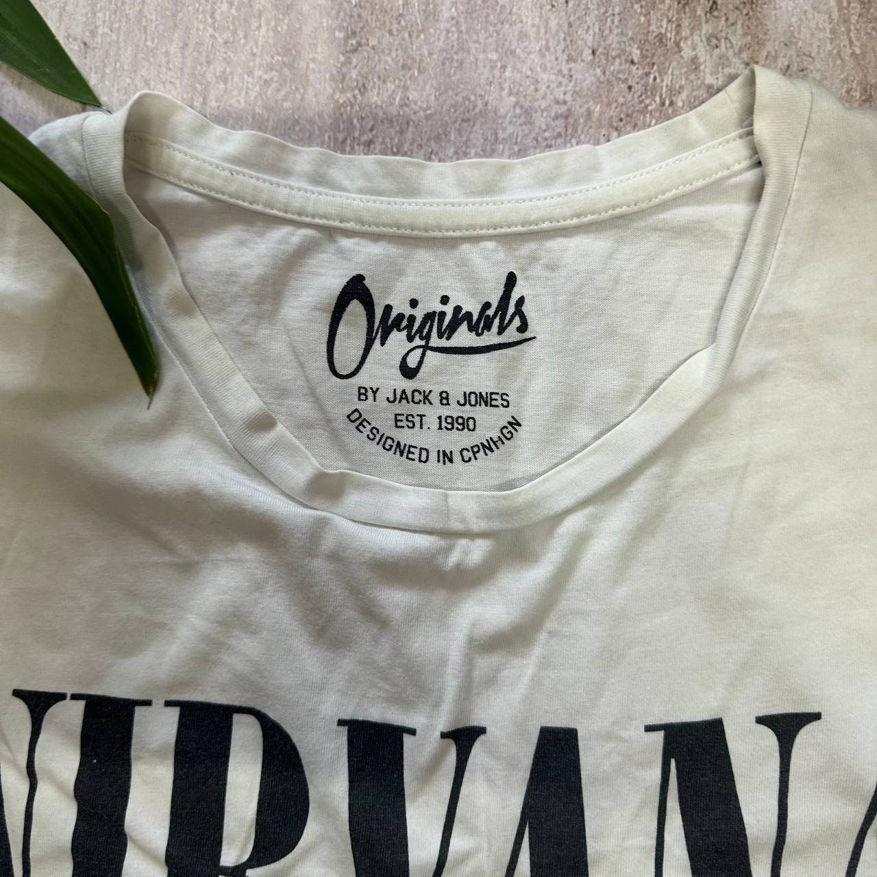 Band Tees × Jack & Jones × Nirvana Y2K NIRVANA SMILEY NEVERMIND JACK & JONES RARE T SHIRT Size US XL / EU 56 / 4 - 2 Thumbnail