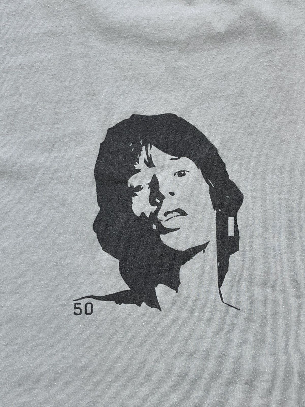 Band Tees Vintage Mick Jagger Rolling Stones logo face tee size XL Size US XL / EU 56 / 4 - 8 Thumbnail