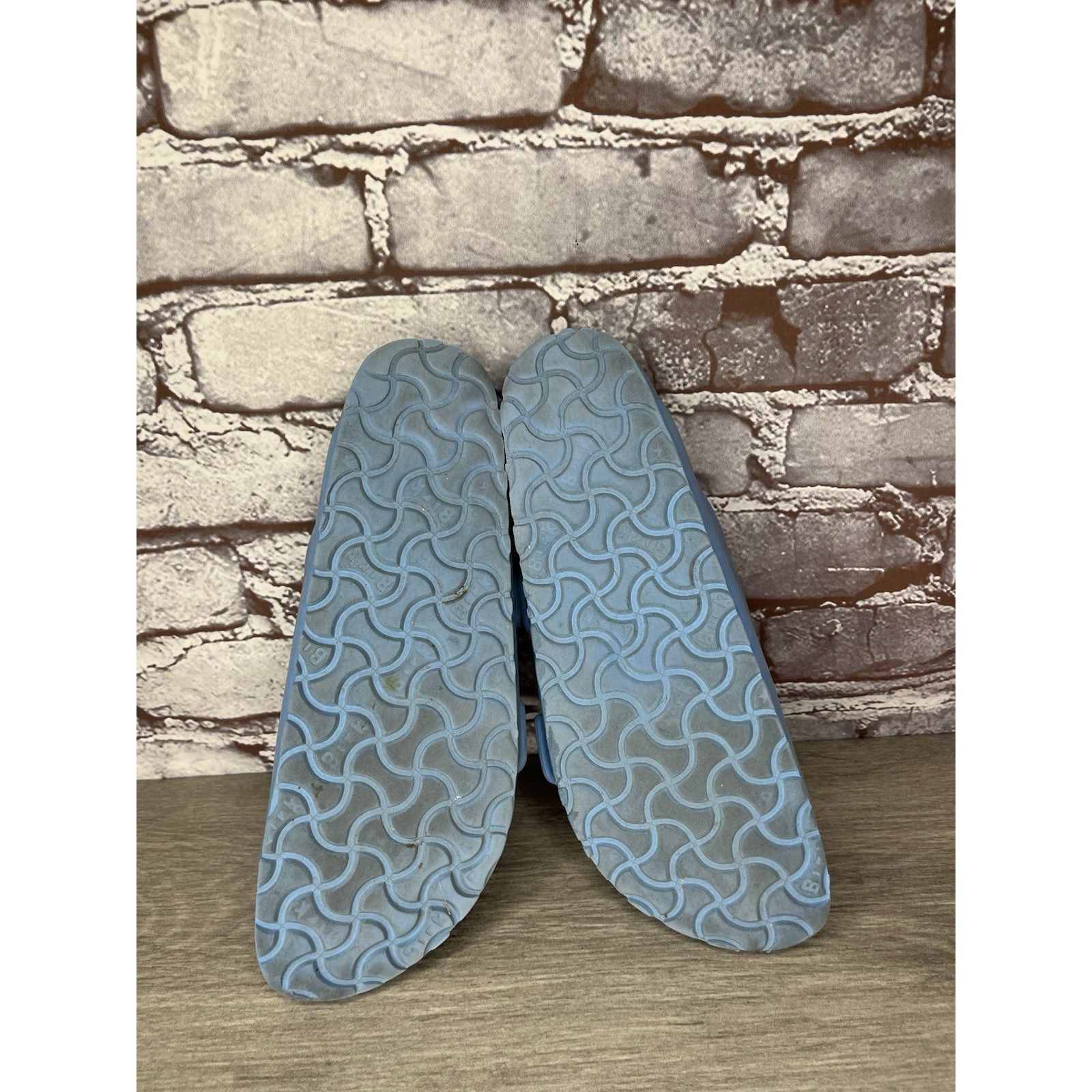 Birkenstock Birkenstock Arizona Essentials Baby Blue Lightweight Sandals Size US 7.5 / IT 37.5 - 18 Thumbnail