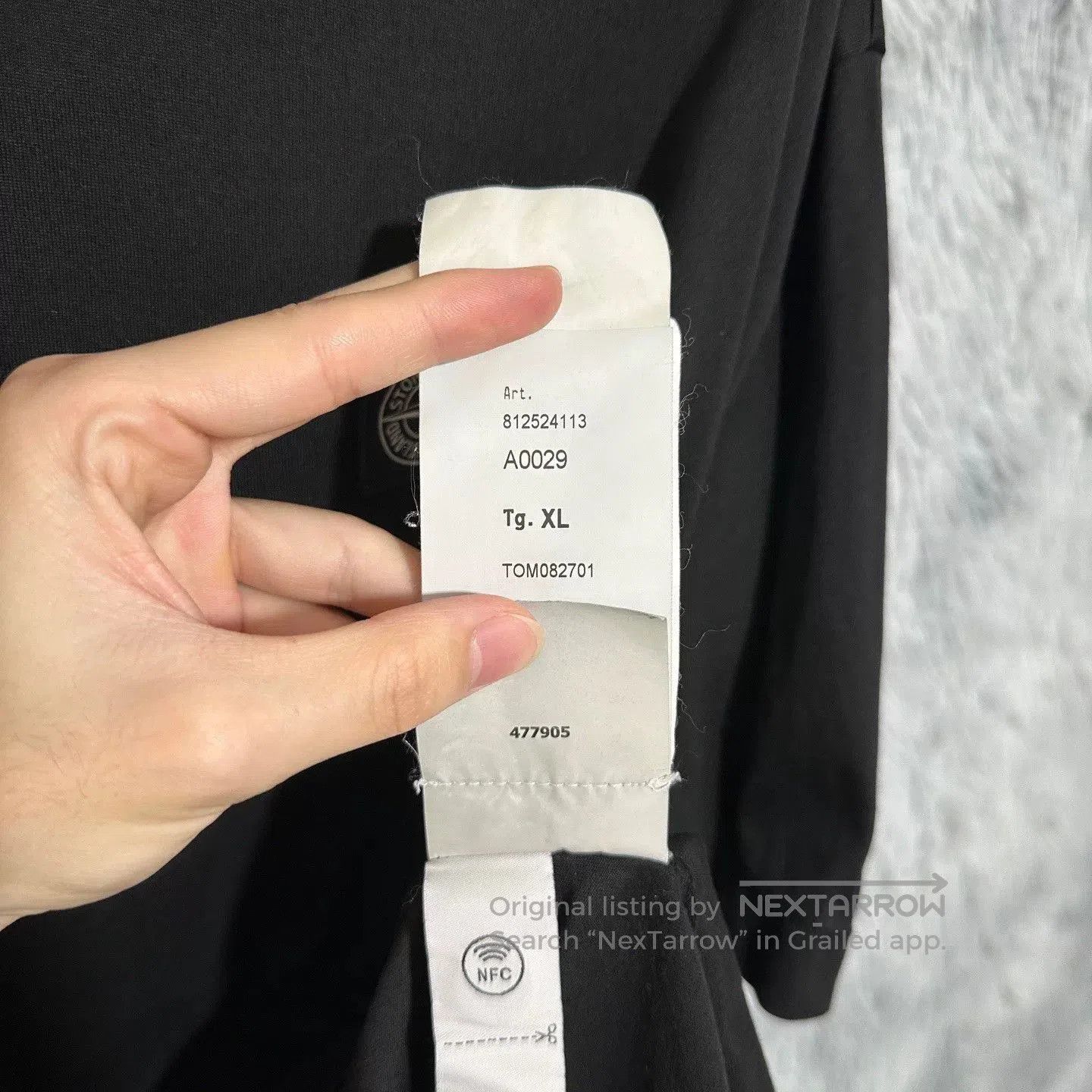 Stone Island stone island short sleeve t-shirt black XL. Size US XL / EU 56 / 4 - 7 Thumbnail