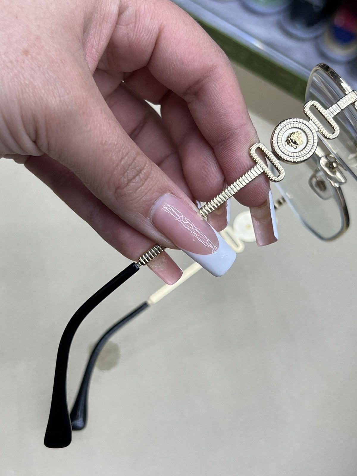 Versace Versace VE1283 Eyeglasses Size ONE SIZE - 6 Thumbnail