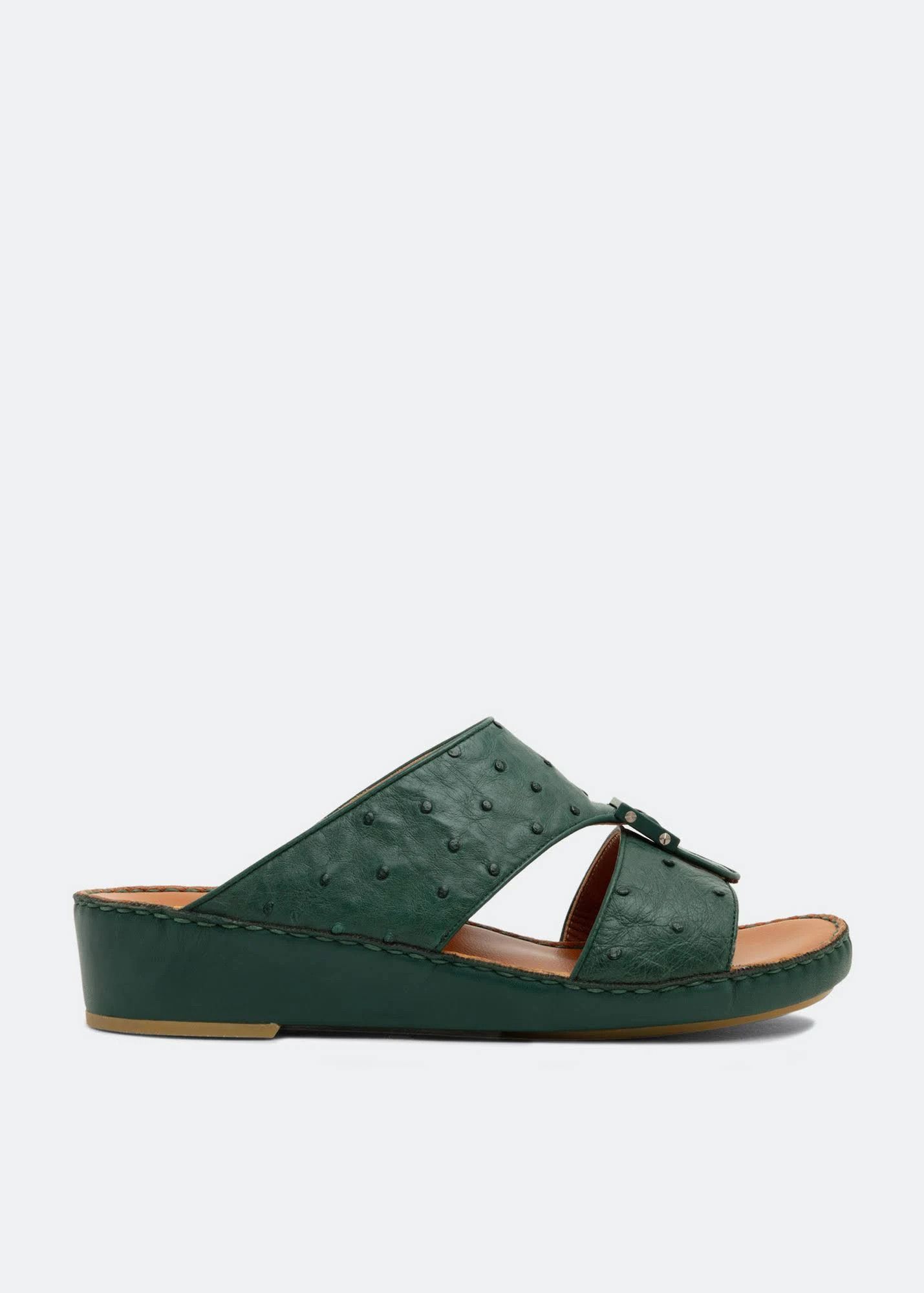 image of Loro Piana O1Srvl11E0424 New Heart Sandals In Grey, Men's (Size 6)