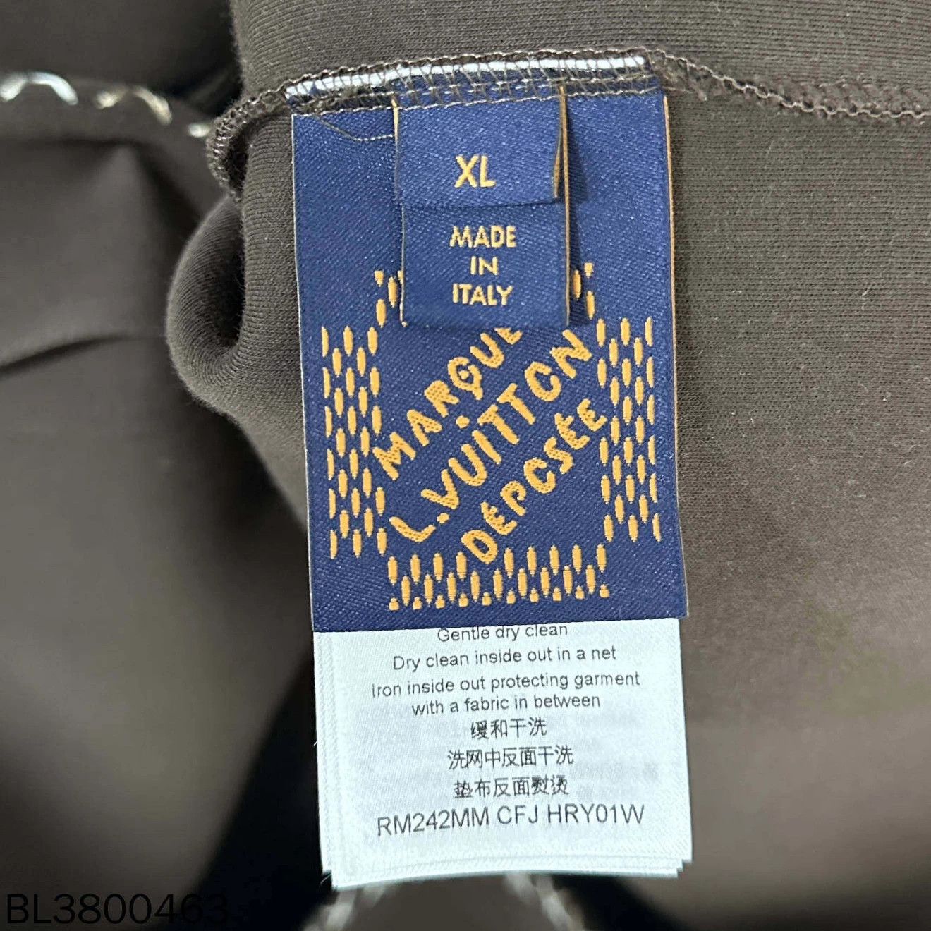 Louis Vuitton Tyler Collaboration New Brown Embroidered LV/Louis Vuitton Size US XL / EU 56 / 4 - 6 Thumbnail