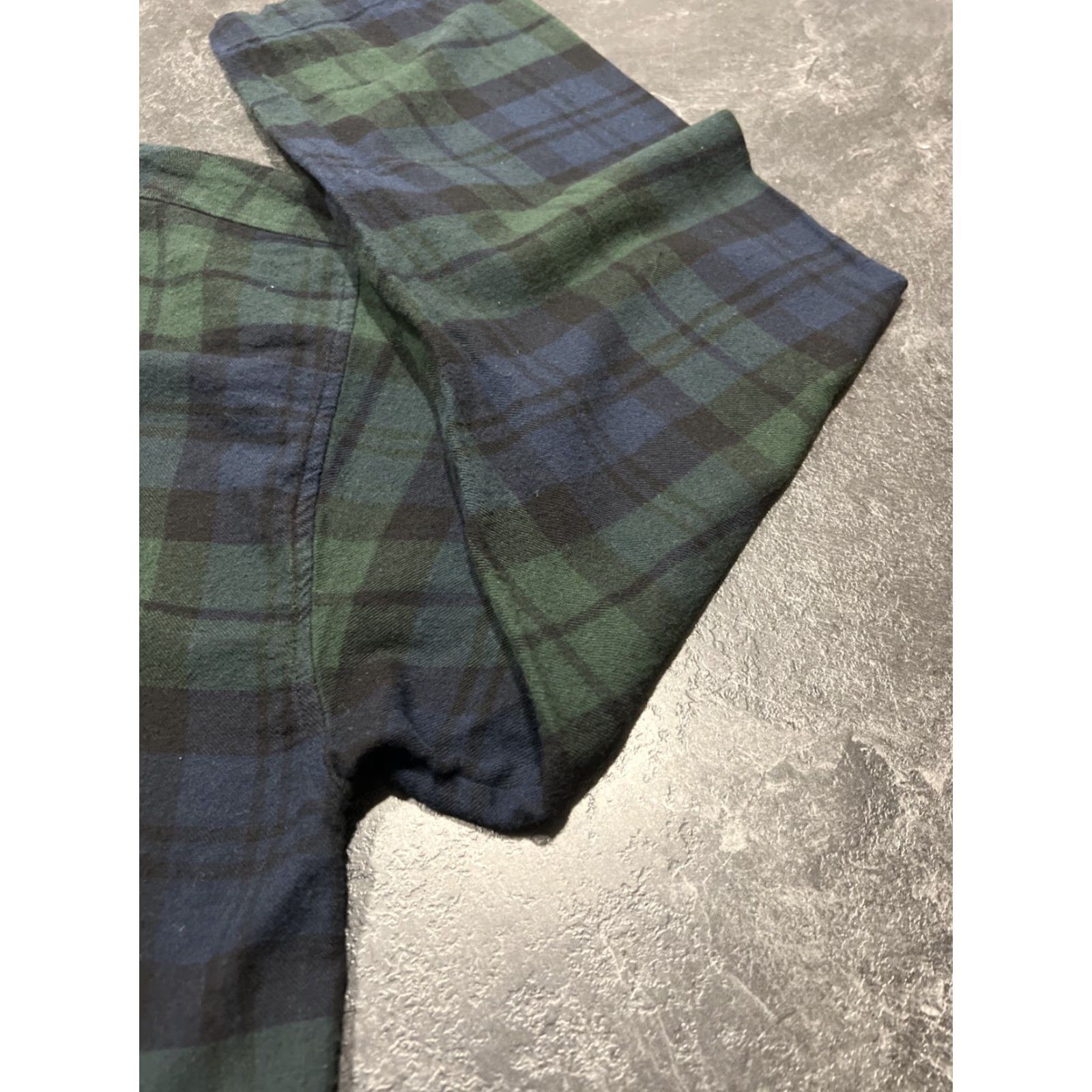 Polo Ralph Lauren Polo Ralph Lauren Pajama Top Shirt Mens XL Blackwatch Plaid Button Up Pocket Pony Size US XL / EU 56 / 4 - 2 Thumbnail