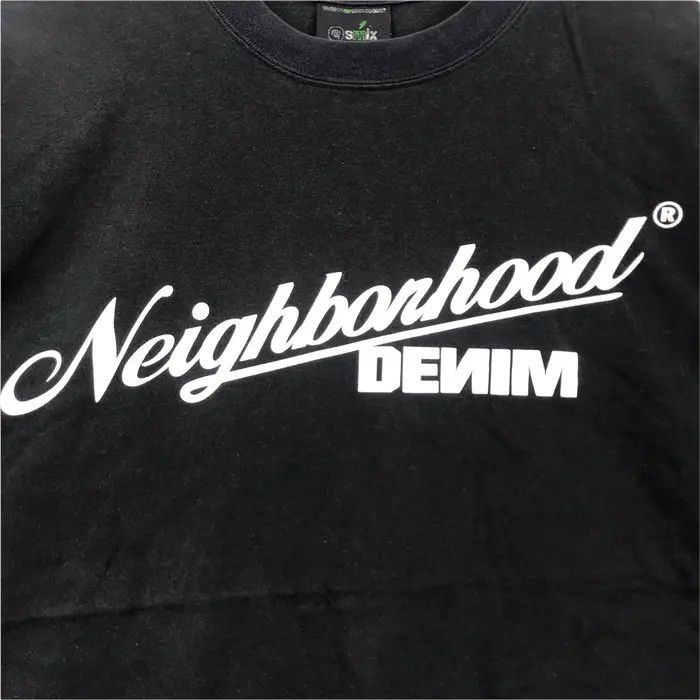 Neighborhood Vtg NEIGHBOURHOOD DENIM JAPAN 2002 Collection Tee Shirt Size US M / EU 48-50 / 2 - 4 Thumbnail
