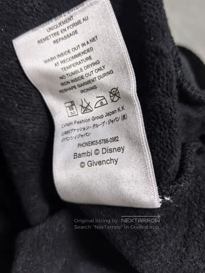 Givenchy Givenchy Black deer pattern sweatshirt Size US S / EU 44-46 / 1 - 8 Thumbnail