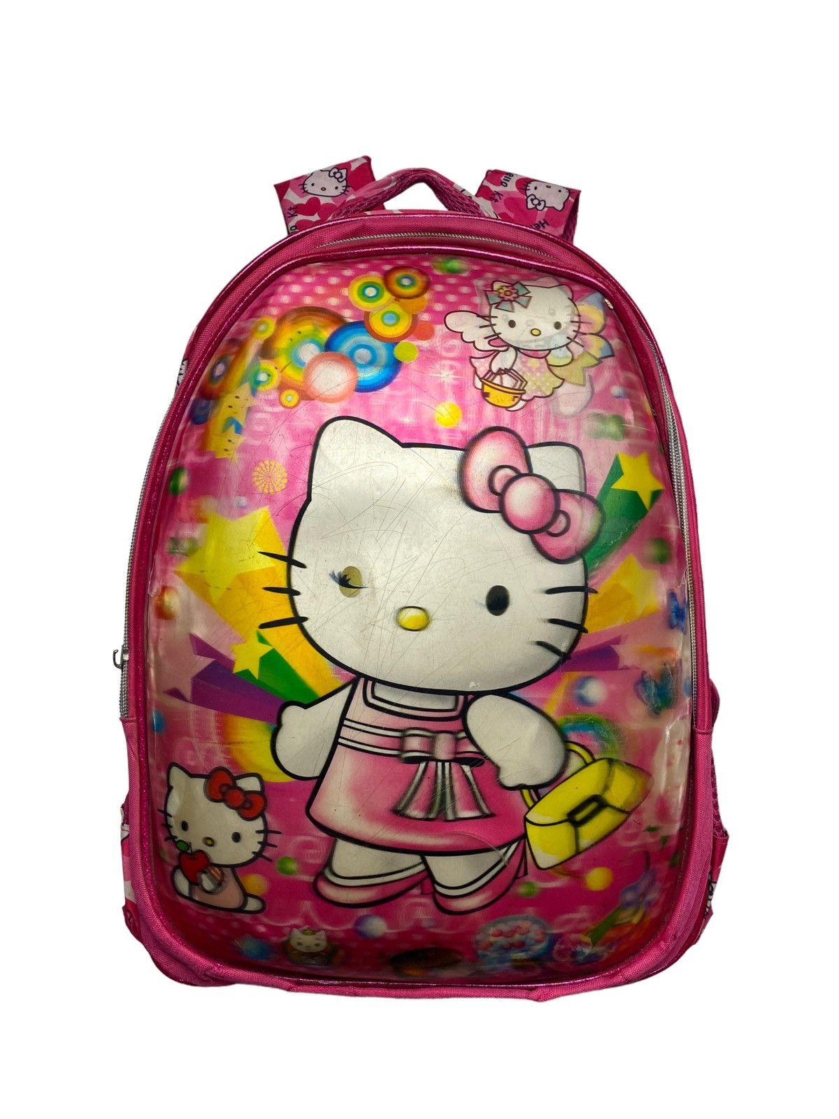 Angel Blue 1980s Hello Kitty - Hologram TV Backpack Mascots Size ONE SIZE - 1 Thumbnail