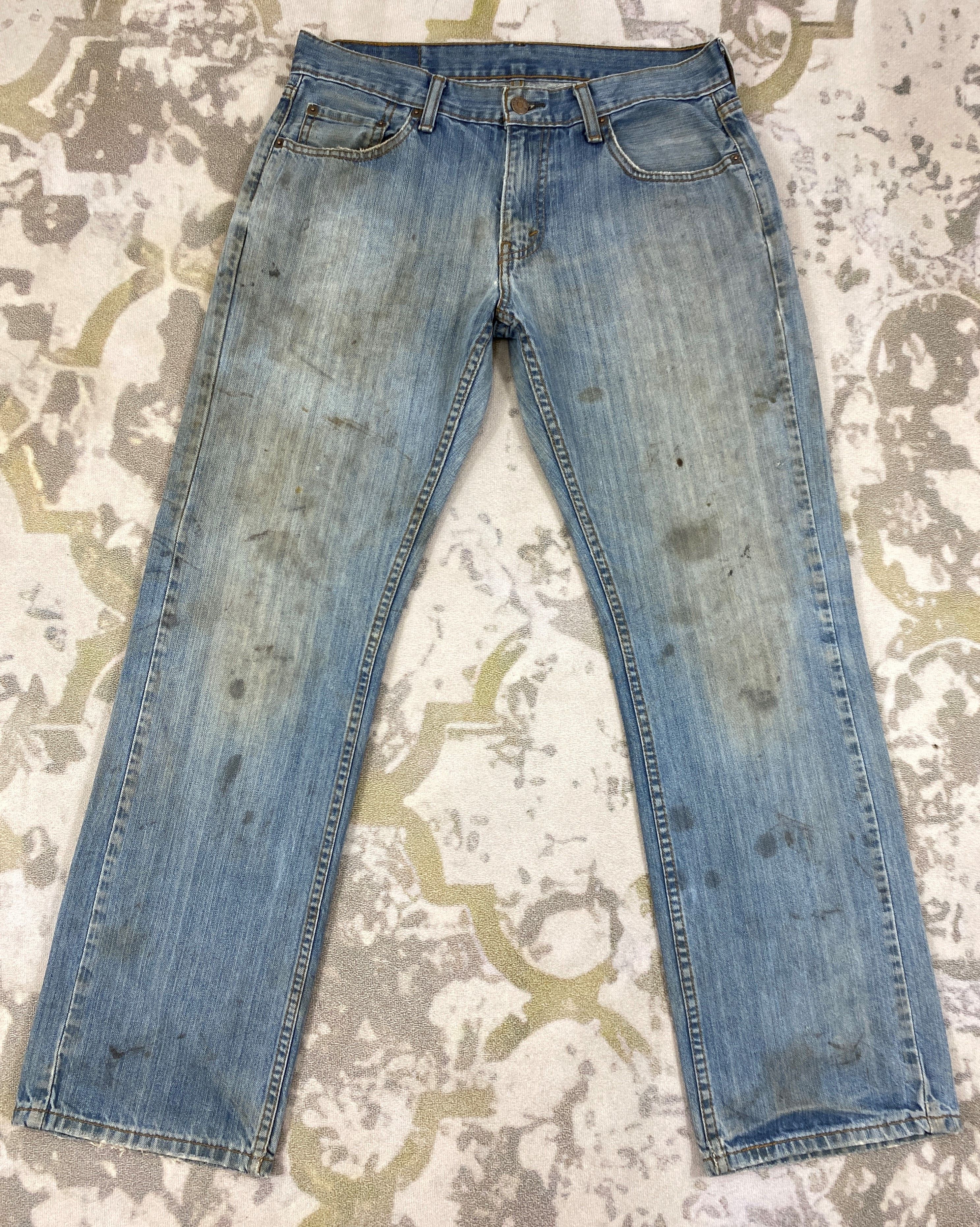 image of Distressed Denim x Levis Distressed Blue Vintage Levi's 559 31X29.5 Denim -Sj138 in Blue Distressed