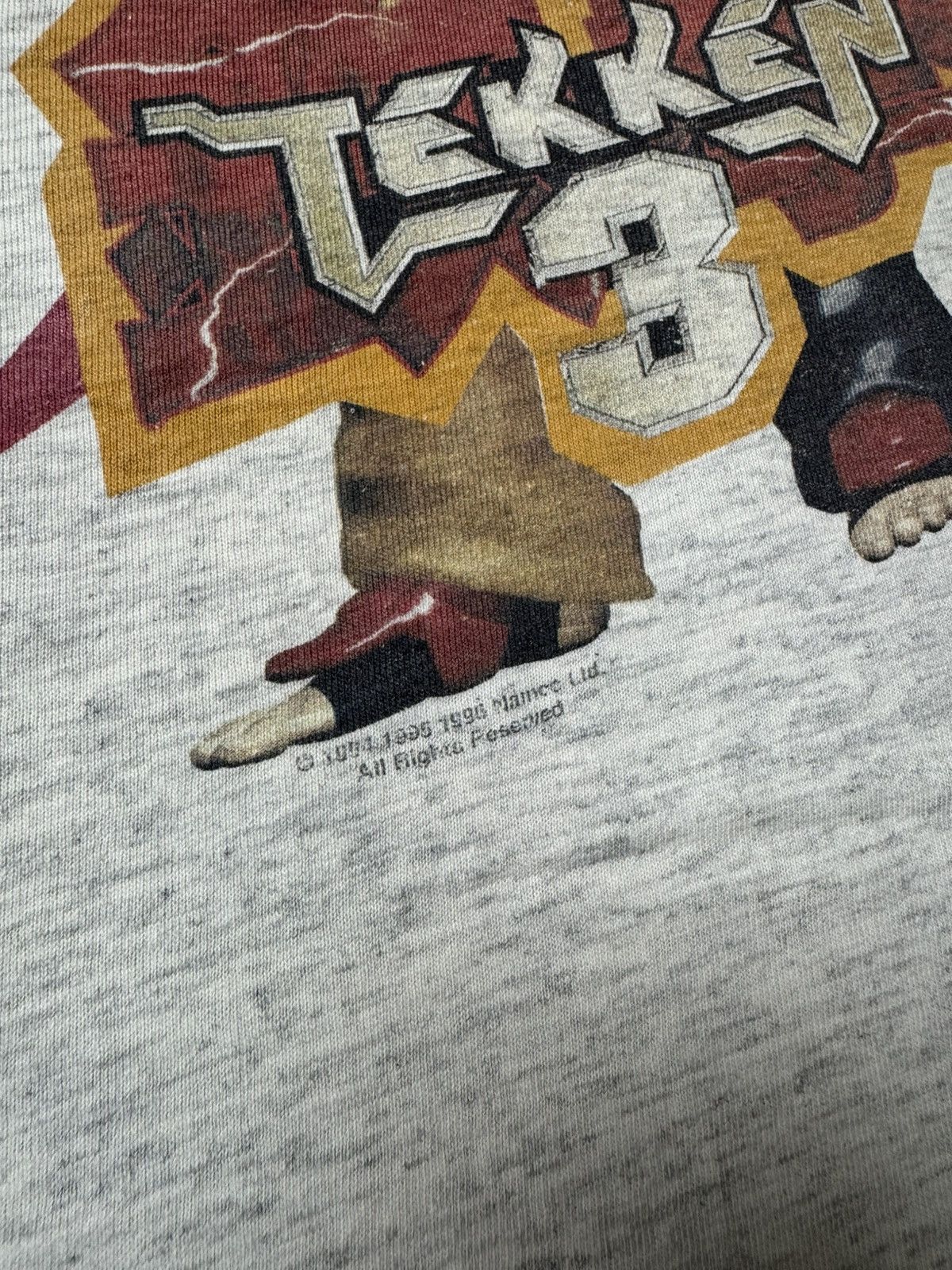 Vintage Vintage Game Tee NAMCO Tekken 3 90’s Size US XL / EU 56 / 4 - 2 Thumbnail
