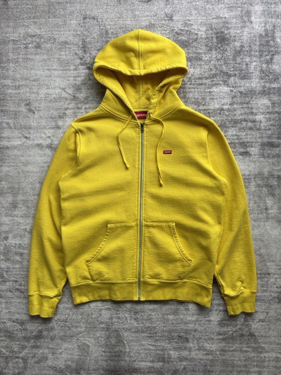 Supreme Supreme Small Box Logo Thermal Zip up Hoodie 2016 | Grailed